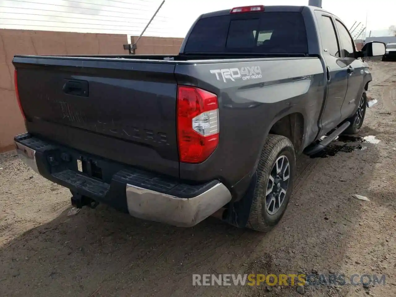 4 Photograph of a damaged car 5TFUY5F11KX800145 TOYOTA TUNDRA 2019