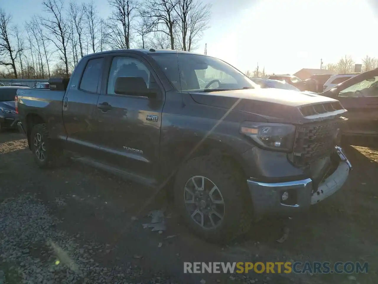 4 Photograph of a damaged car 5TFUY5F11KX806463 TOYOTA TUNDRA 2019