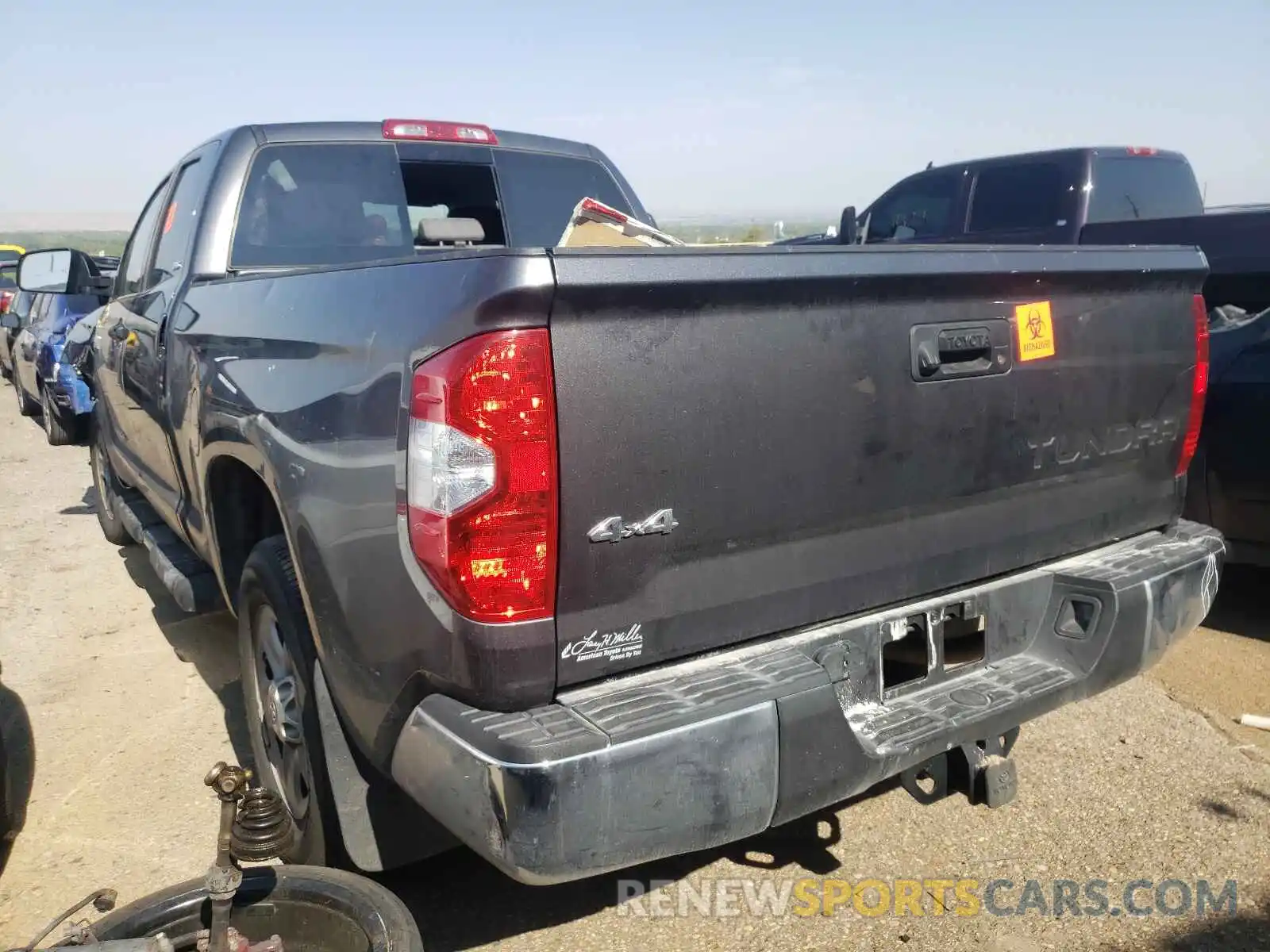 3 Photograph of a damaged car 5TFUY5F11KX810240 TOYOTA TUNDRA 2019