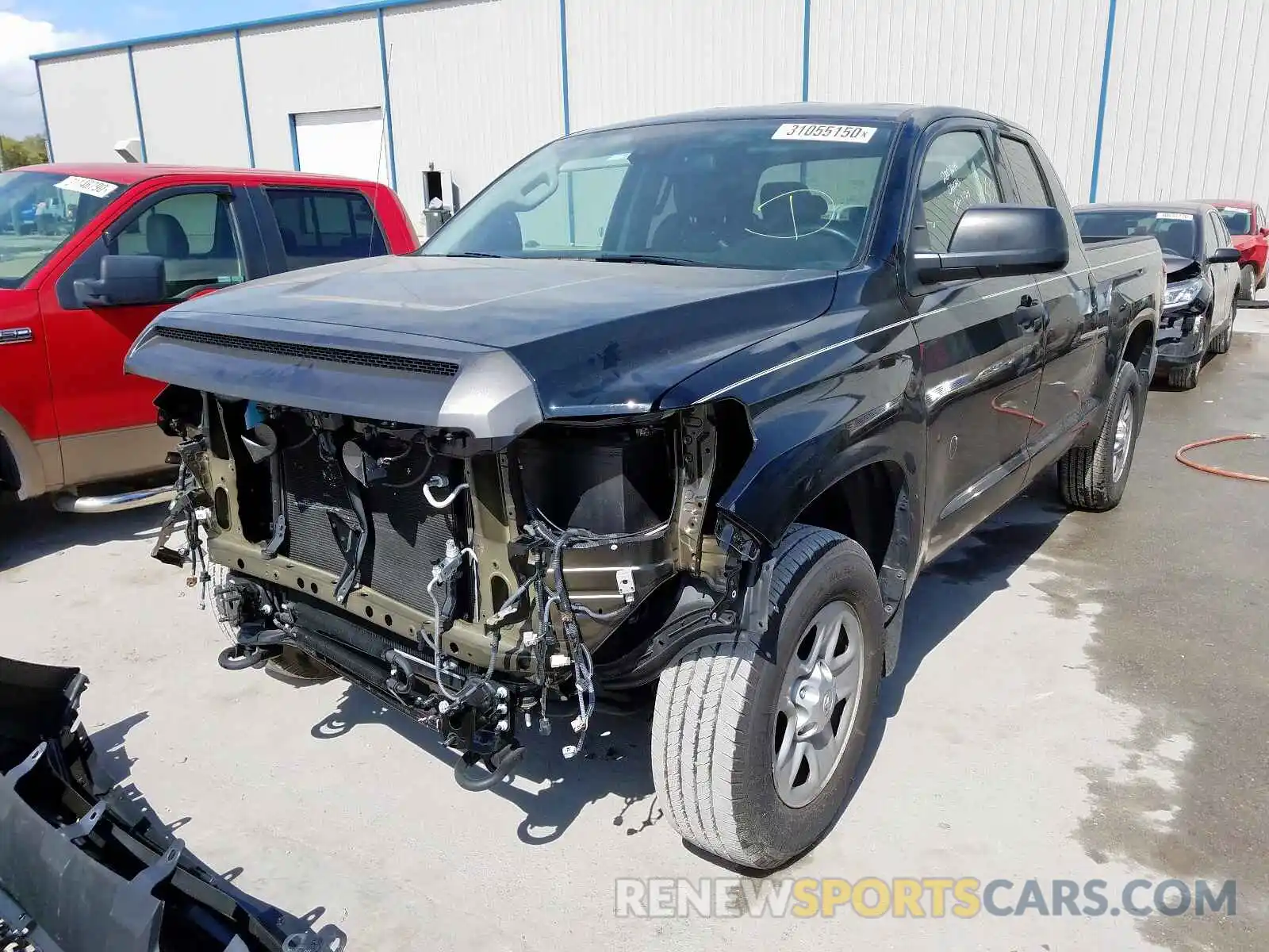 2 Photograph of a damaged car 5TFUY5F11KX818340 TOYOTA TUNDRA 2019