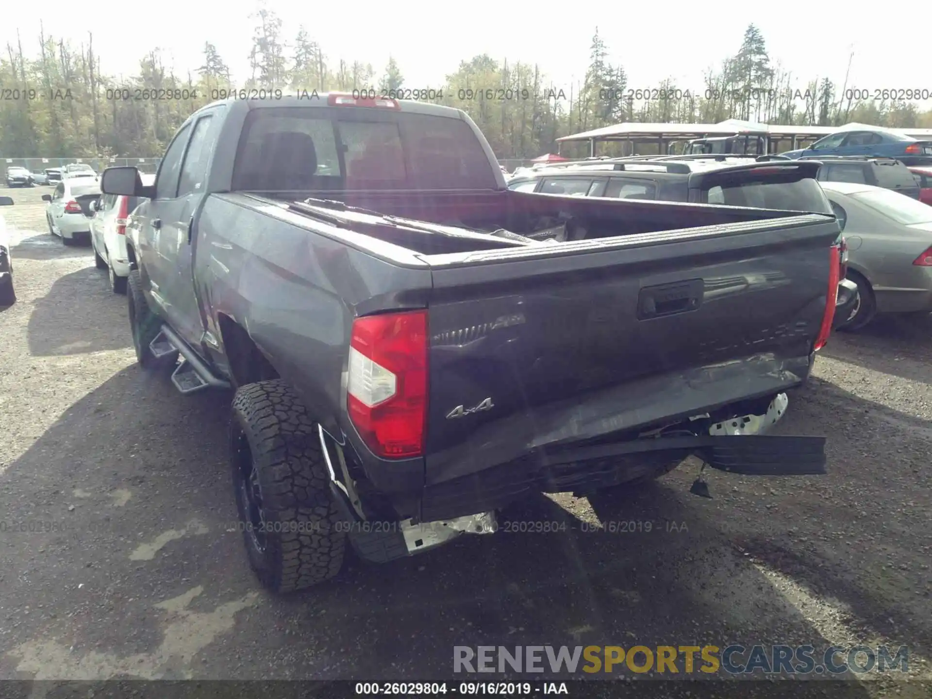 3 Photograph of a damaged car 5TFUY5F11KX818810 TOYOTA TUNDRA 2019