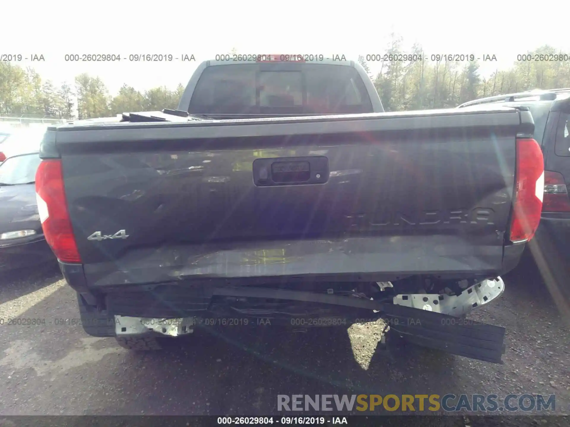 6 Photograph of a damaged car 5TFUY5F11KX818810 TOYOTA TUNDRA 2019