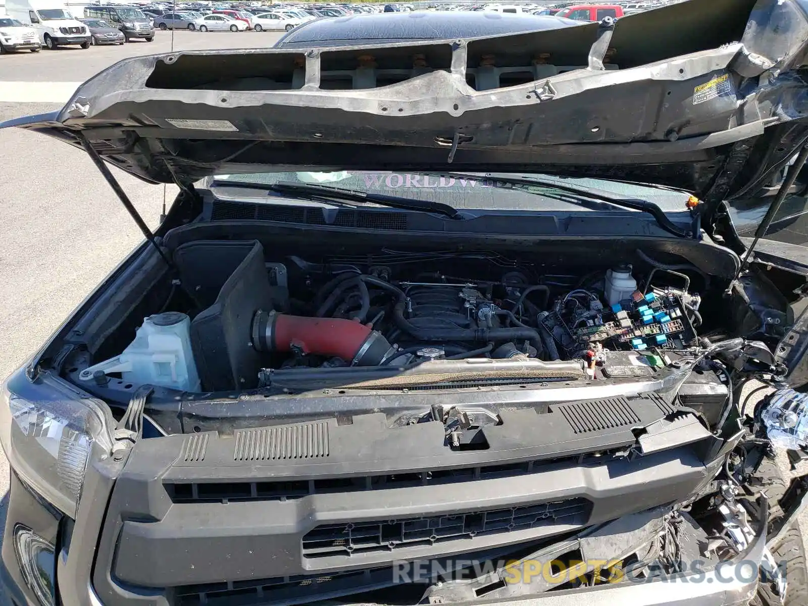 7 Photograph of a damaged car 5TFUY5F11KX821478 TOYOTA TUNDRA 2019