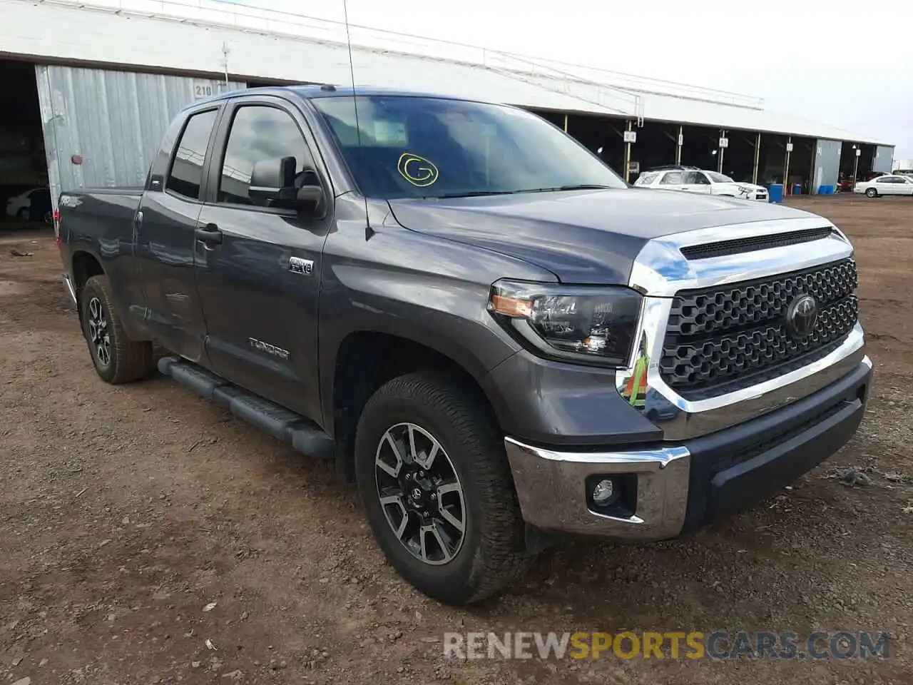 1 Photograph of a damaged car 5TFUY5F11KX856327 TOYOTA TUNDRA 2019