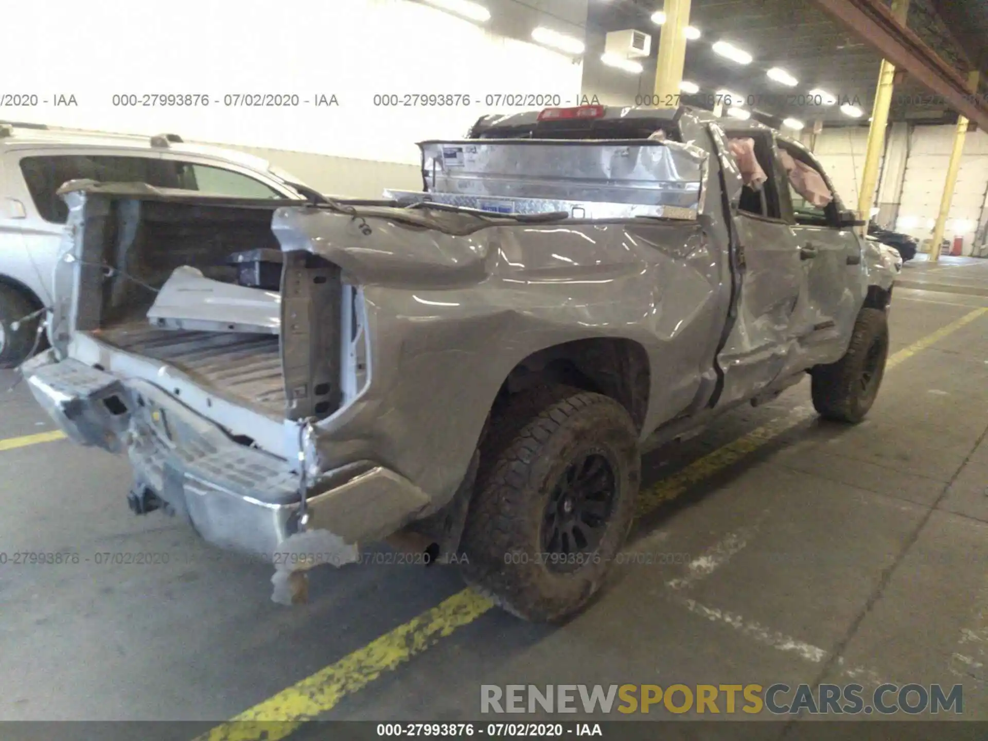 4 Photograph of a damaged car 5TFUY5F11KX858871 TOYOTA TUNDRA 2019