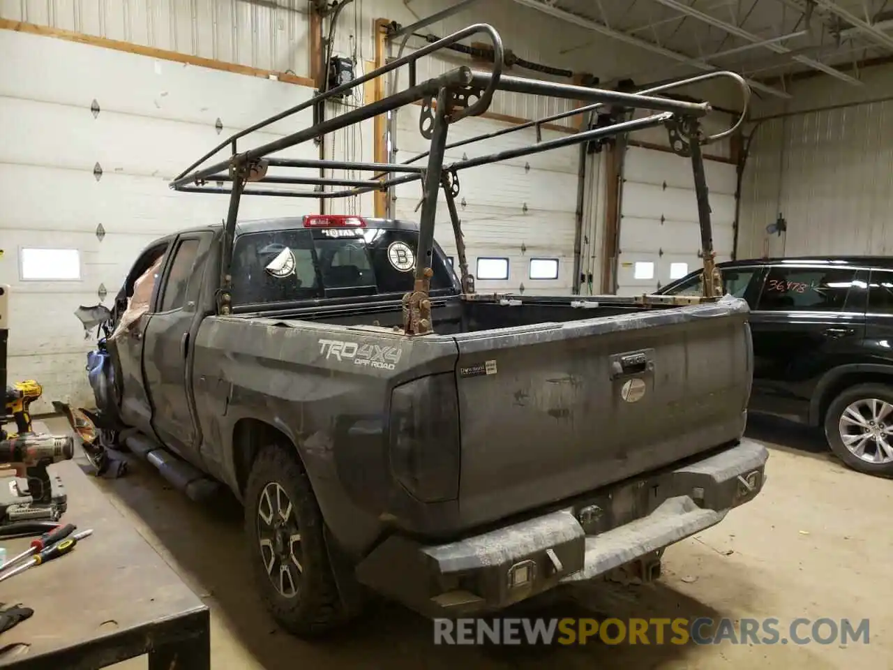 3 Photograph of a damaged car 5TFUY5F12KX781394 TOYOTA TUNDRA 2019