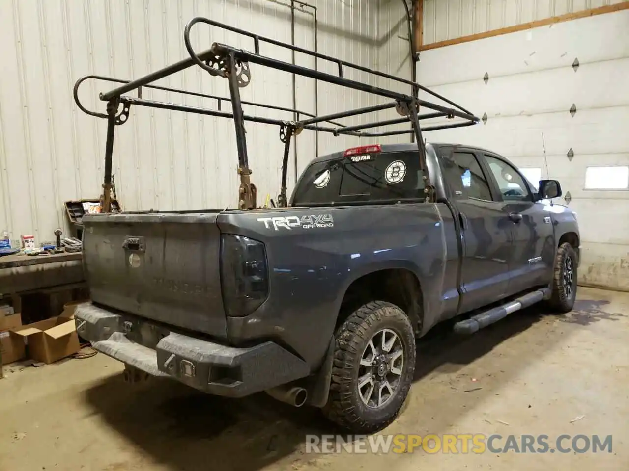 4 Photograph of a damaged car 5TFUY5F12KX781394 TOYOTA TUNDRA 2019