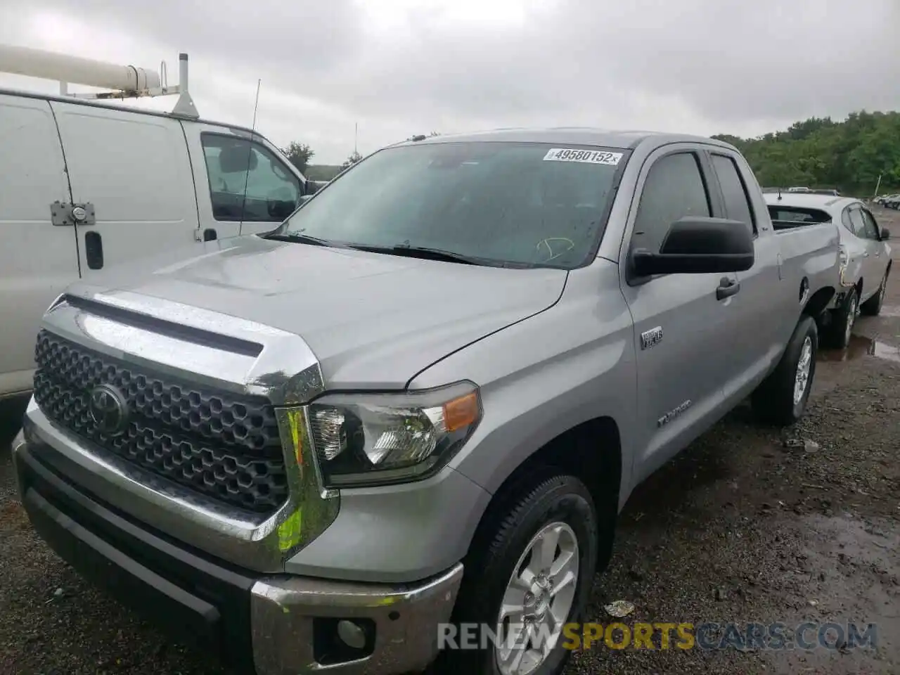 2 Photograph of a damaged car 5TFUY5F12KX789866 TOYOTA TUNDRA 2019