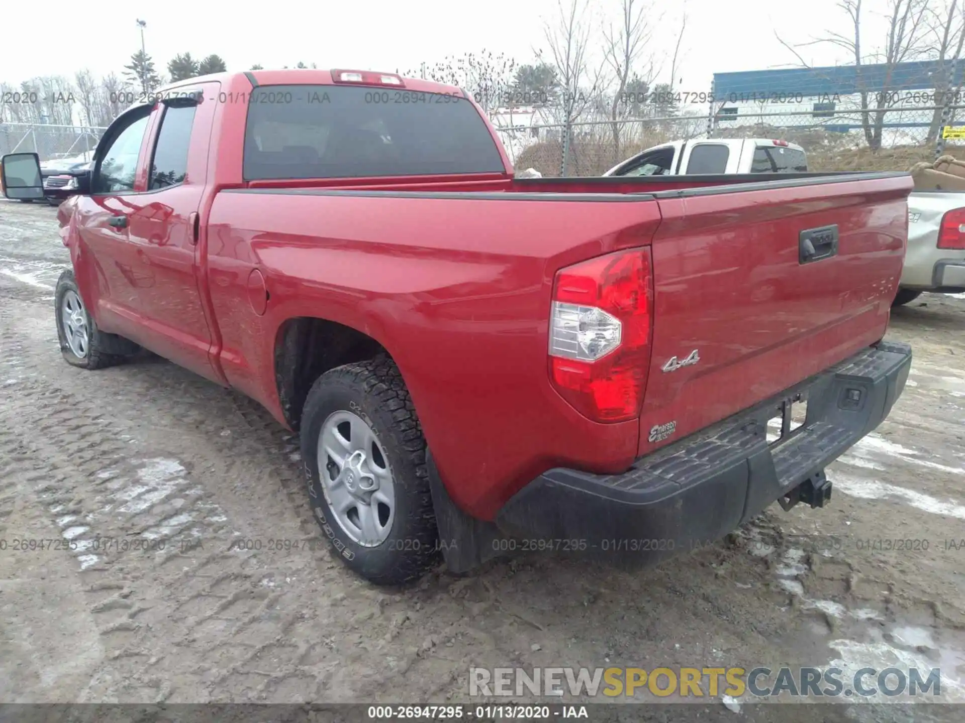 3 Photograph of a damaged car 5TFUY5F12KX796560 TOYOTA TUNDRA 2019