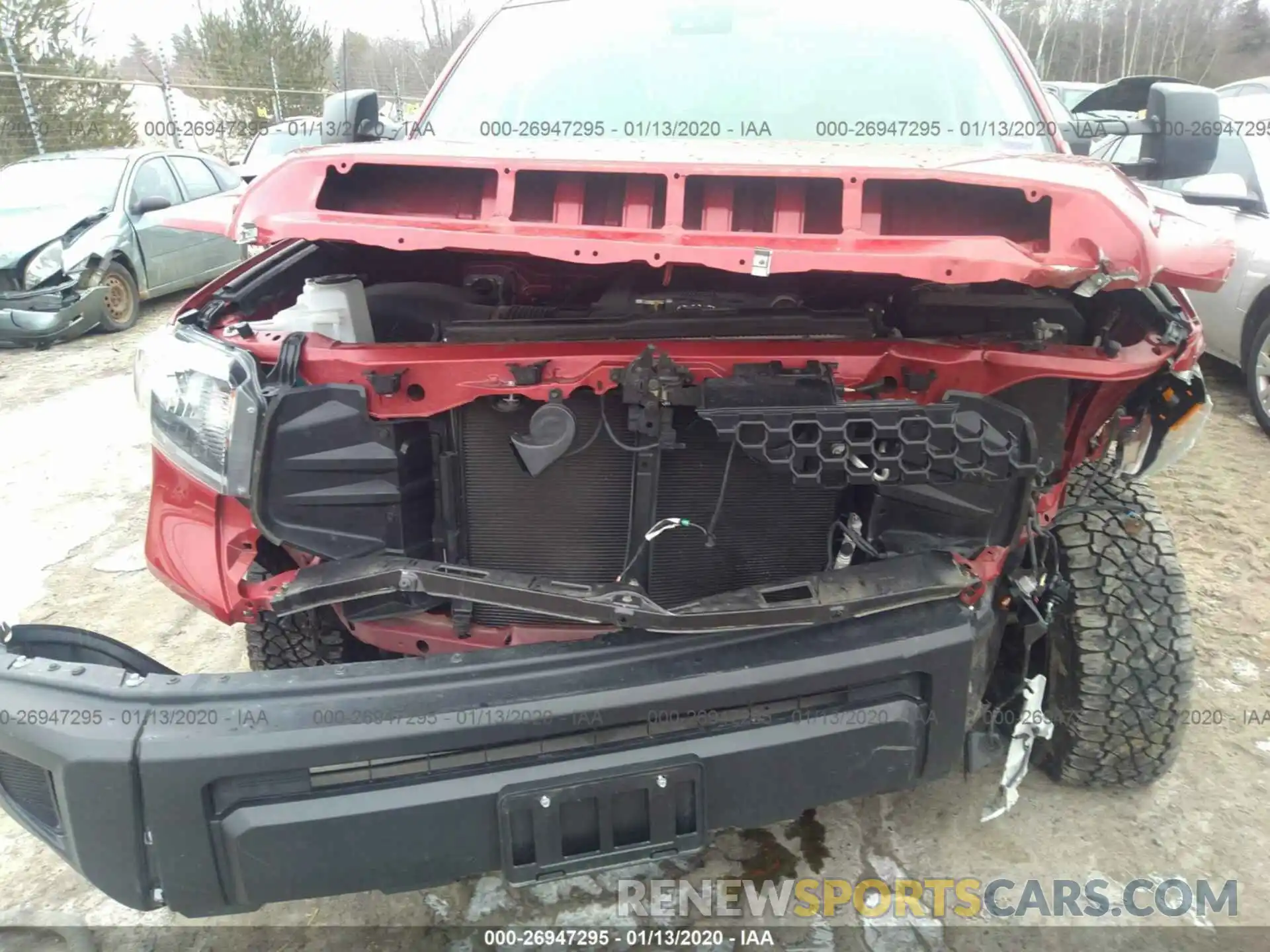 6 Photograph of a damaged car 5TFUY5F12KX796560 TOYOTA TUNDRA 2019