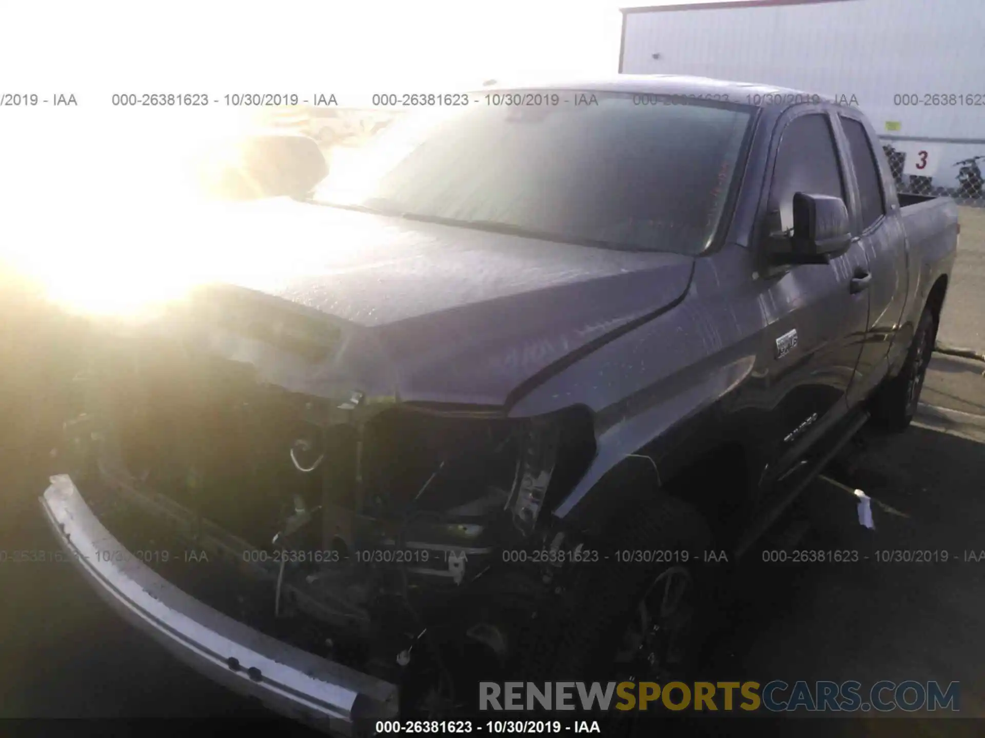 2 Photograph of a damaged car 5TFUY5F12KX825331 TOYOTA TUNDRA 2019