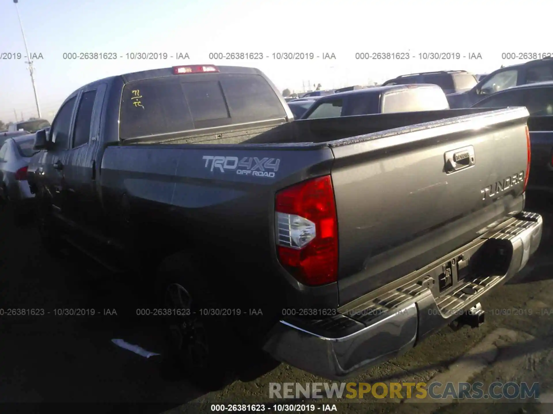 3 Photograph of a damaged car 5TFUY5F12KX825331 TOYOTA TUNDRA 2019