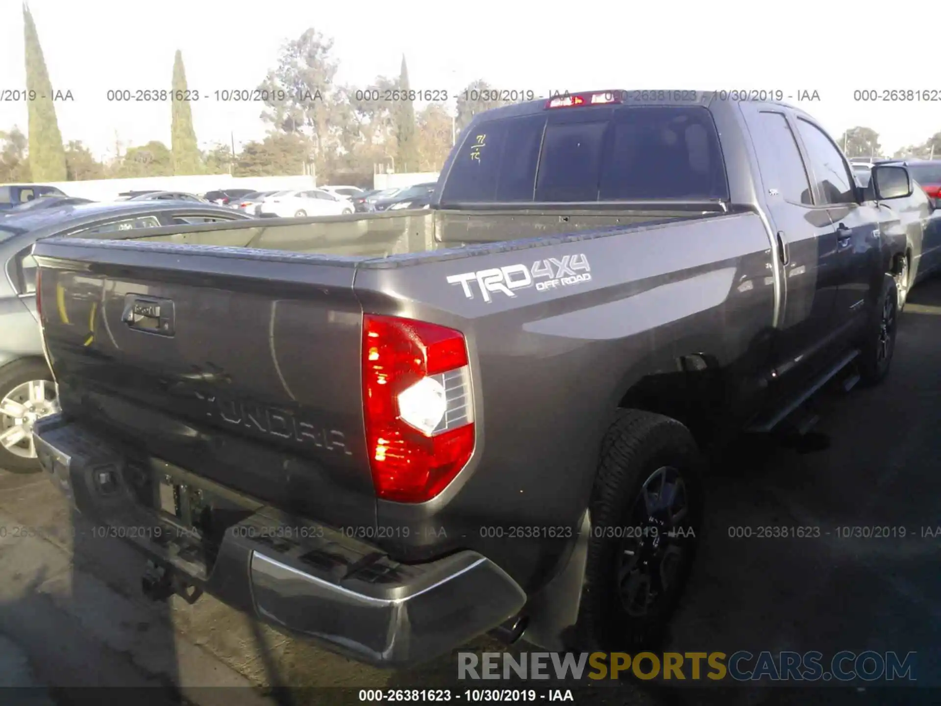 4 Photograph of a damaged car 5TFUY5F12KX825331 TOYOTA TUNDRA 2019