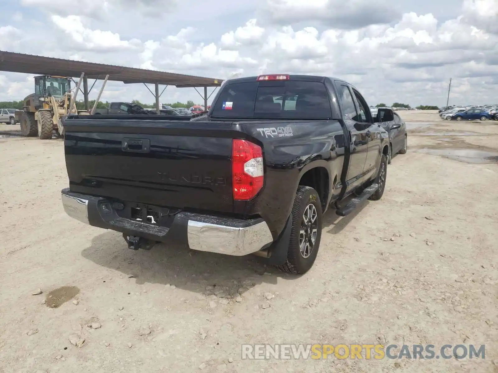 4 Photograph of a damaged car 5TFUY5F12KX842940 TOYOTA TUNDRA 2019