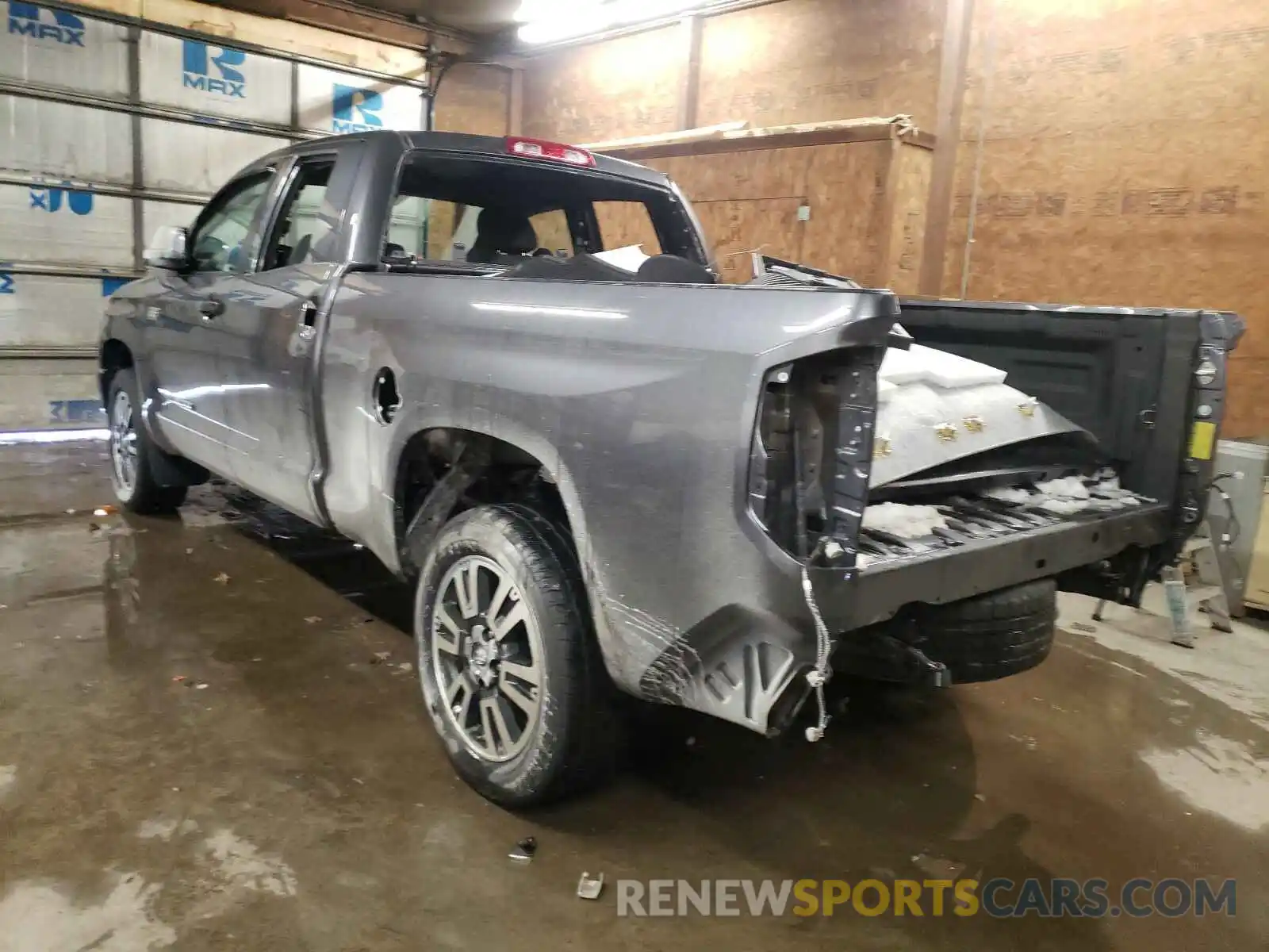 3 Photograph of a damaged car 5TFUY5F12KX852013 TOYOTA TUNDRA 2019