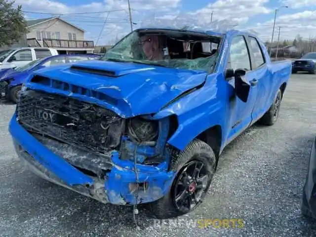 2 Photograph of a damaged car 5TFUY5F12KX860516 TOYOTA TUNDRA 2019