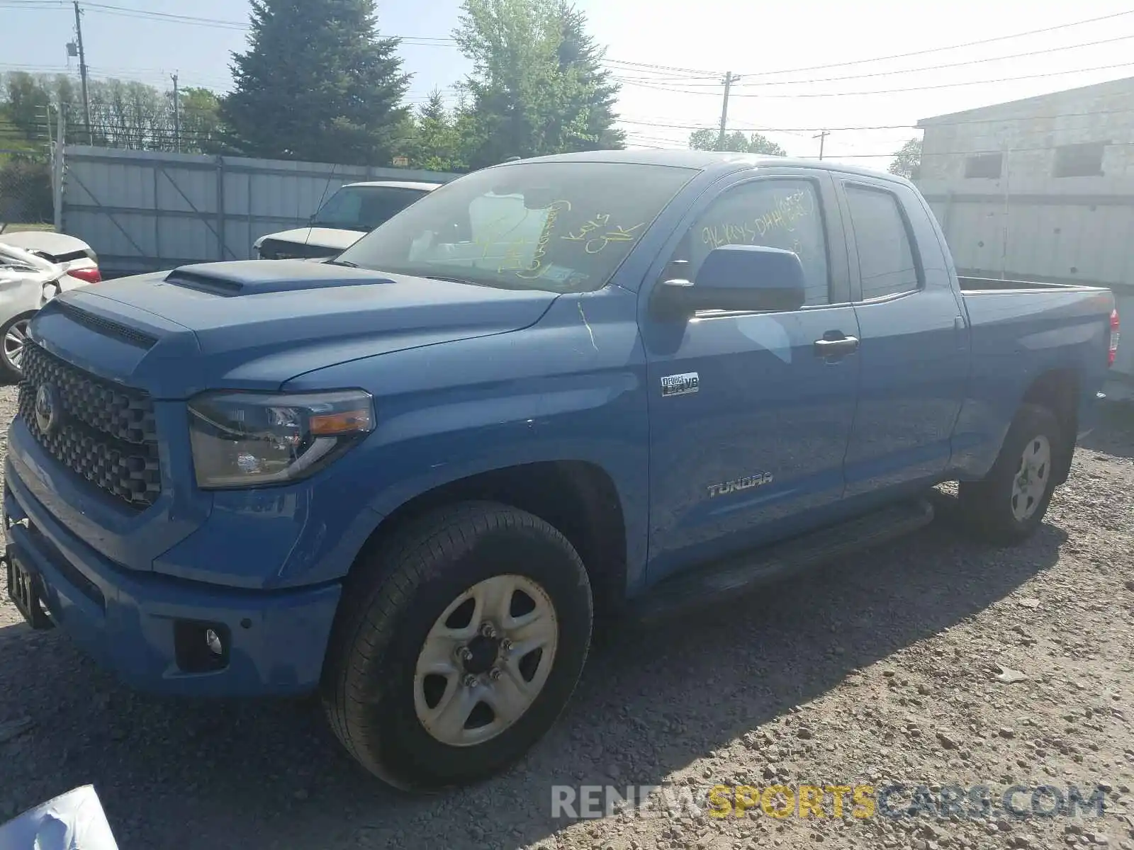 2 Photograph of a damaged car 5TFUY5F13KX842946 TOYOTA TUNDRA 2019