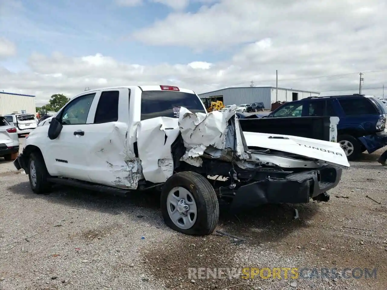 3 Photograph of a damaged car 5TFUY5F13KX845183 TOYOTA TUNDRA 2019