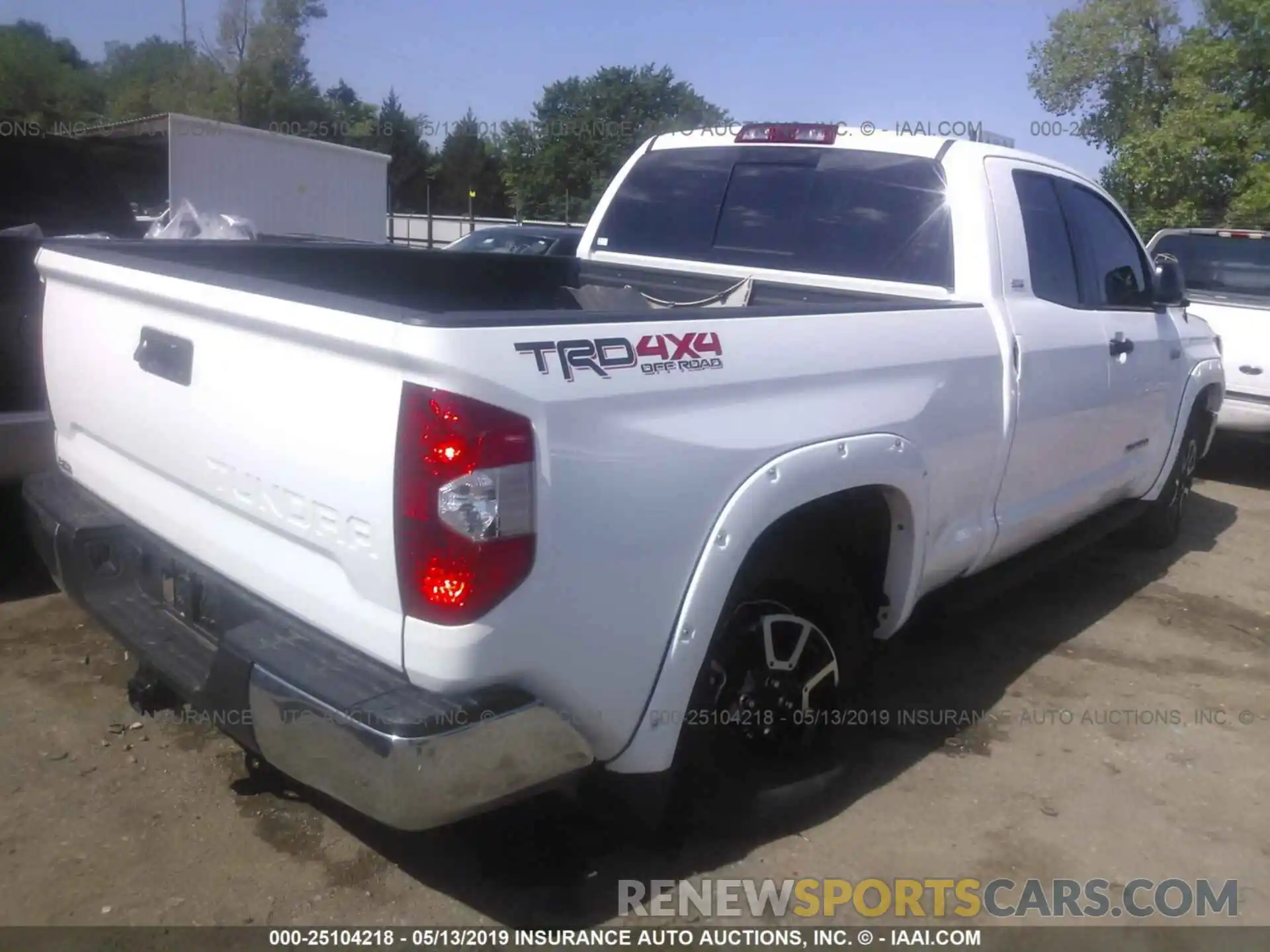 4 Photograph of a damaged car 5TFUY5F14KX790694 TOYOTA TUNDRA 2019