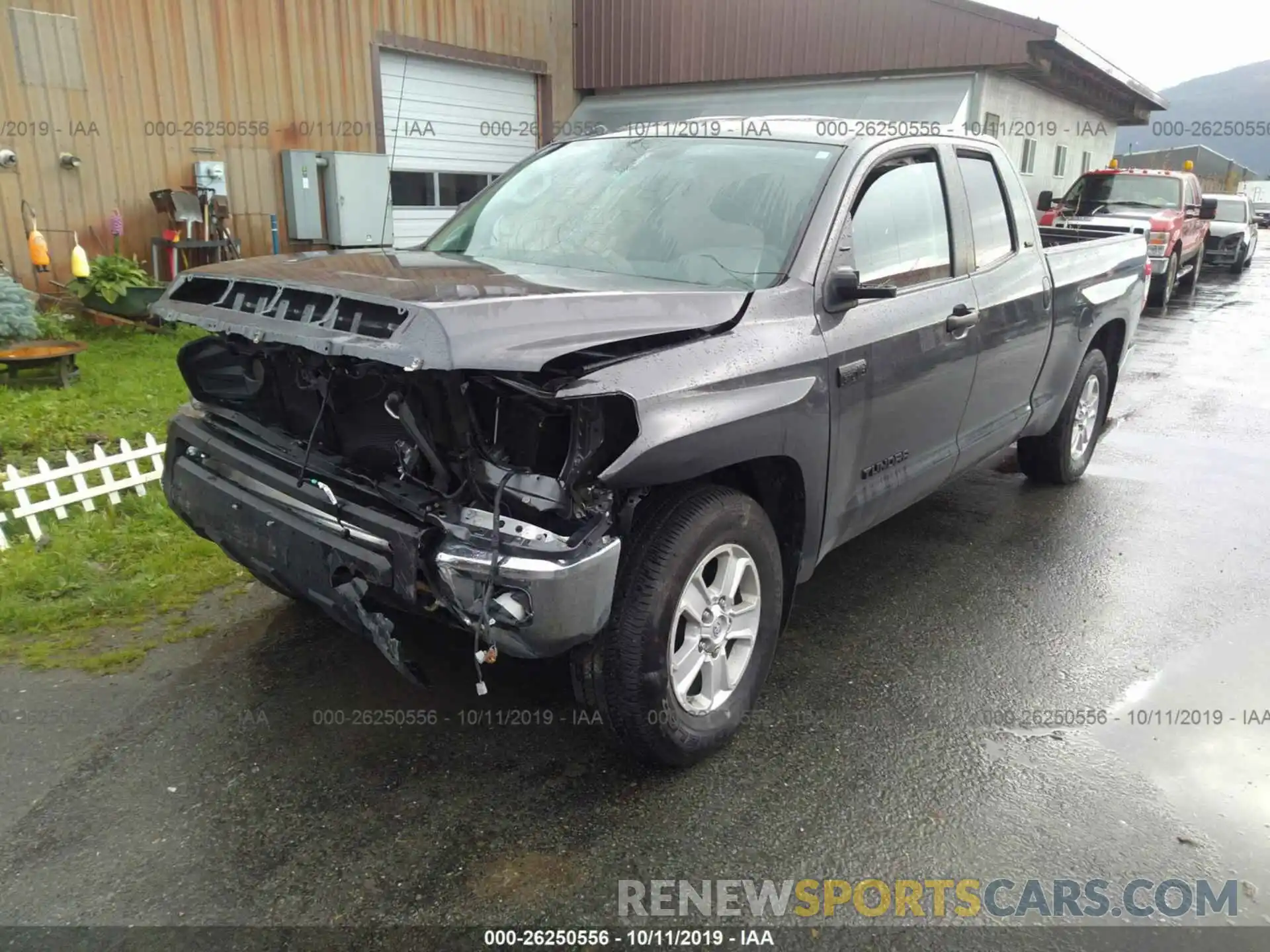 2 Photograph of a damaged car 5TFUY5F14KX800933 TOYOTA TUNDRA 2019