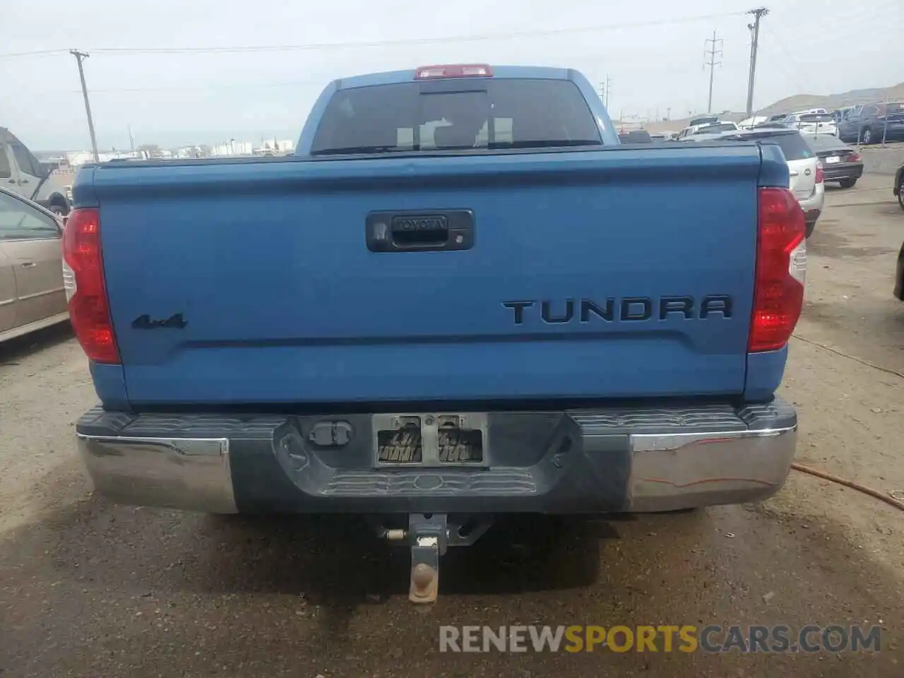 6 Photograph of a damaged car 5TFUY5F14KX826156 TOYOTA TUNDRA 2019