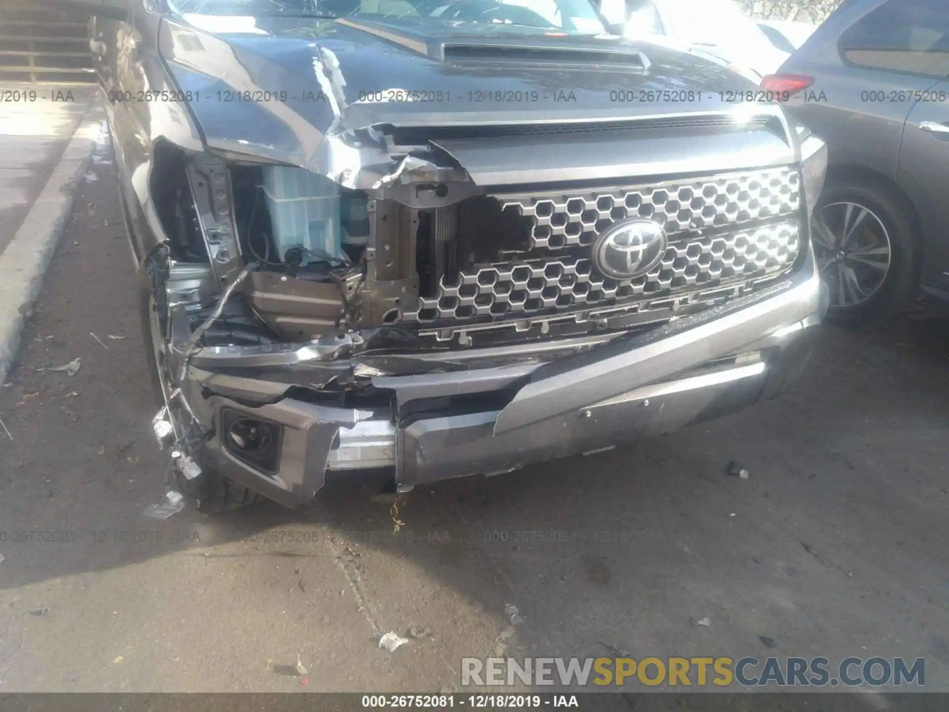 6 Photograph of a damaged car 5TFUY5F14KX860078 TOYOTA TUNDRA 2019