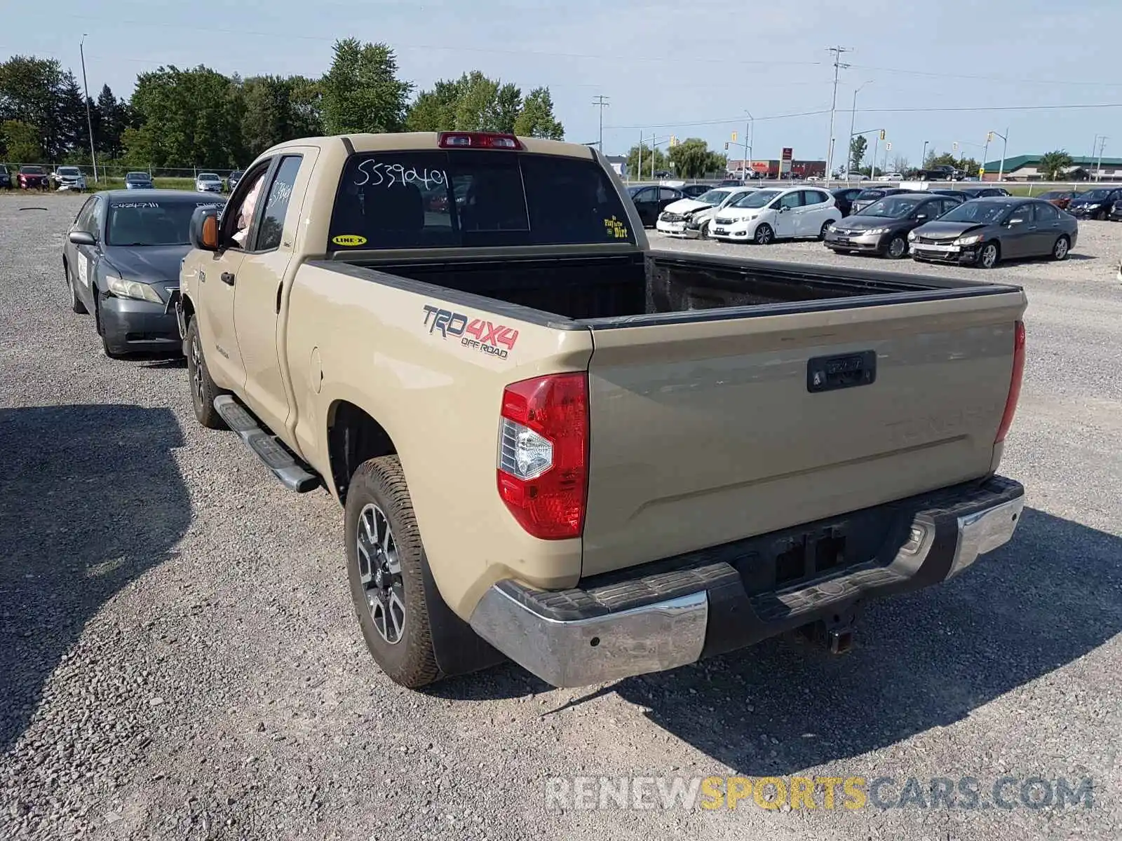 3 Photograph of a damaged car 5TFUY5F14KX869654 TOYOTA TUNDRA 2019