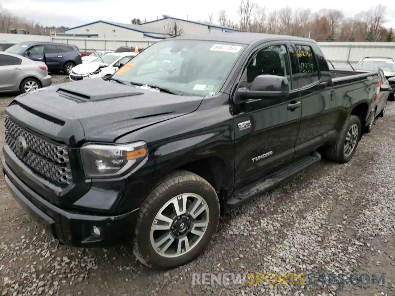 2 Photograph of a damaged car 5TFUY5F15KX801492 TOYOTA TUNDRA 2019