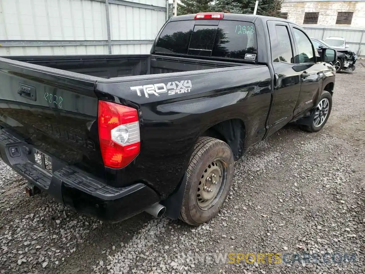 4 Photograph of a damaged car 5TFUY5F15KX801492 TOYOTA TUNDRA 2019