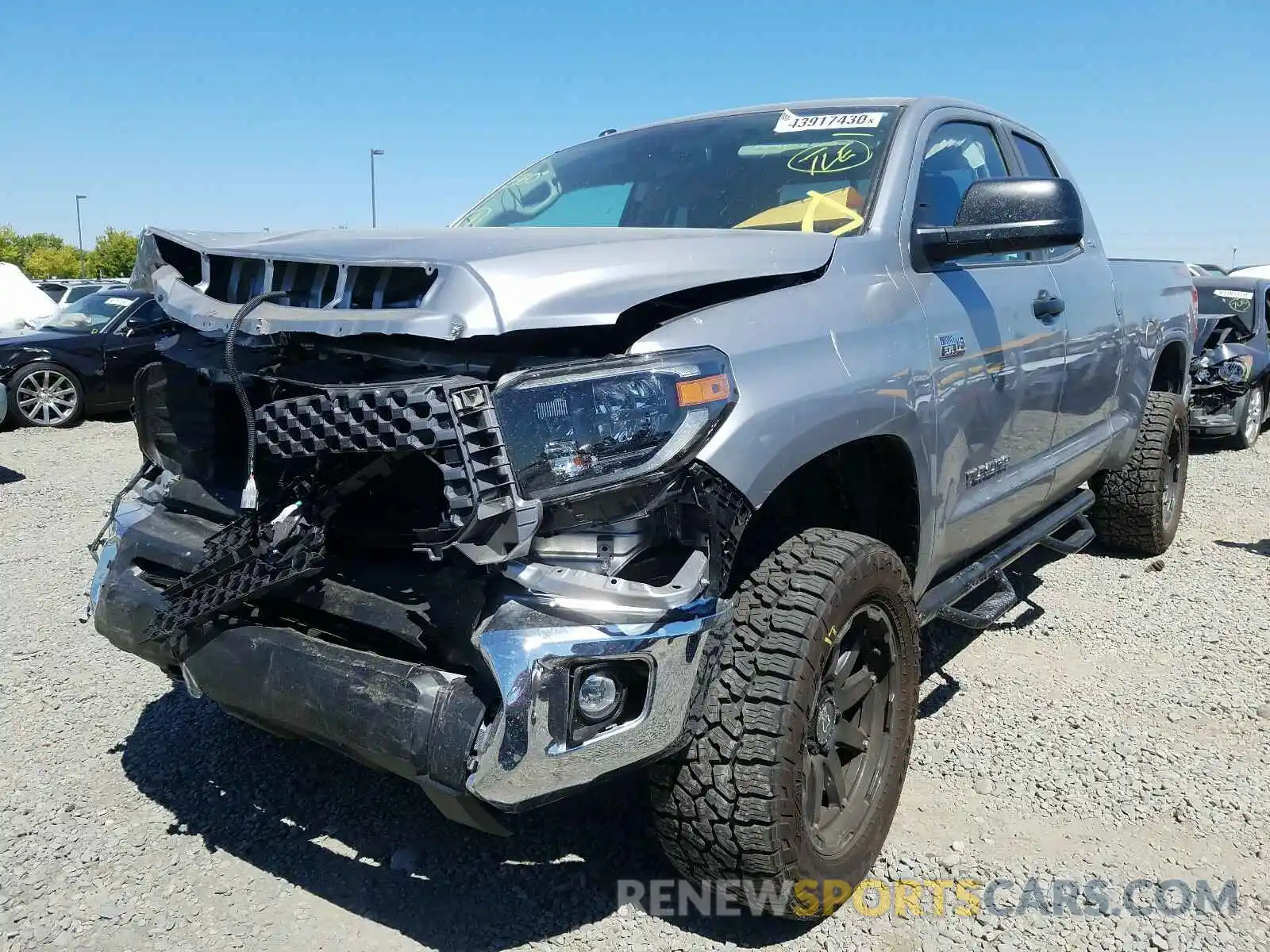 2 Photograph of a damaged car 5TFUY5F15KX854841 TOYOTA TUNDRA 2019