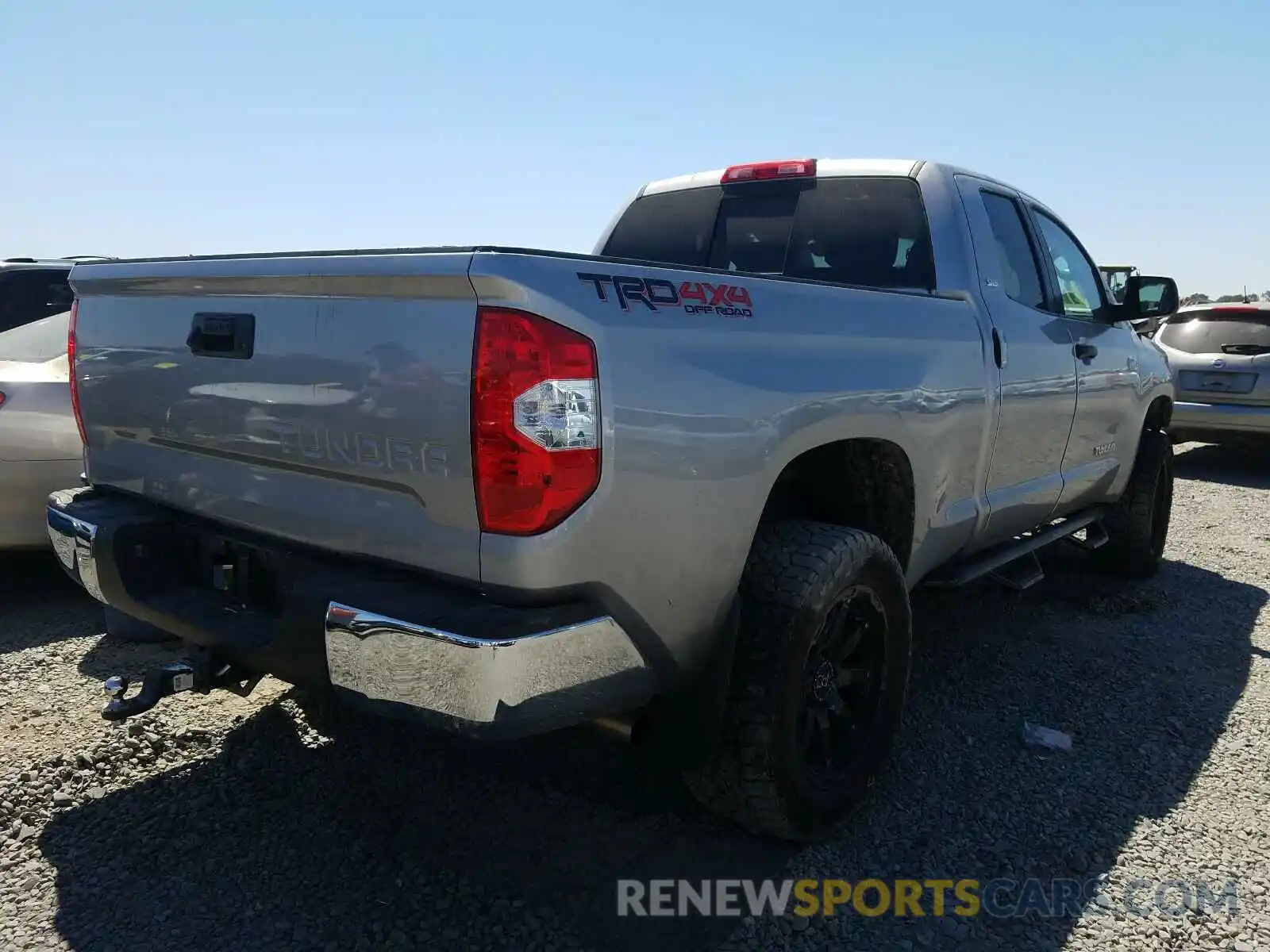 4 Photograph of a damaged car 5TFUY5F15KX854841 TOYOTA TUNDRA 2019