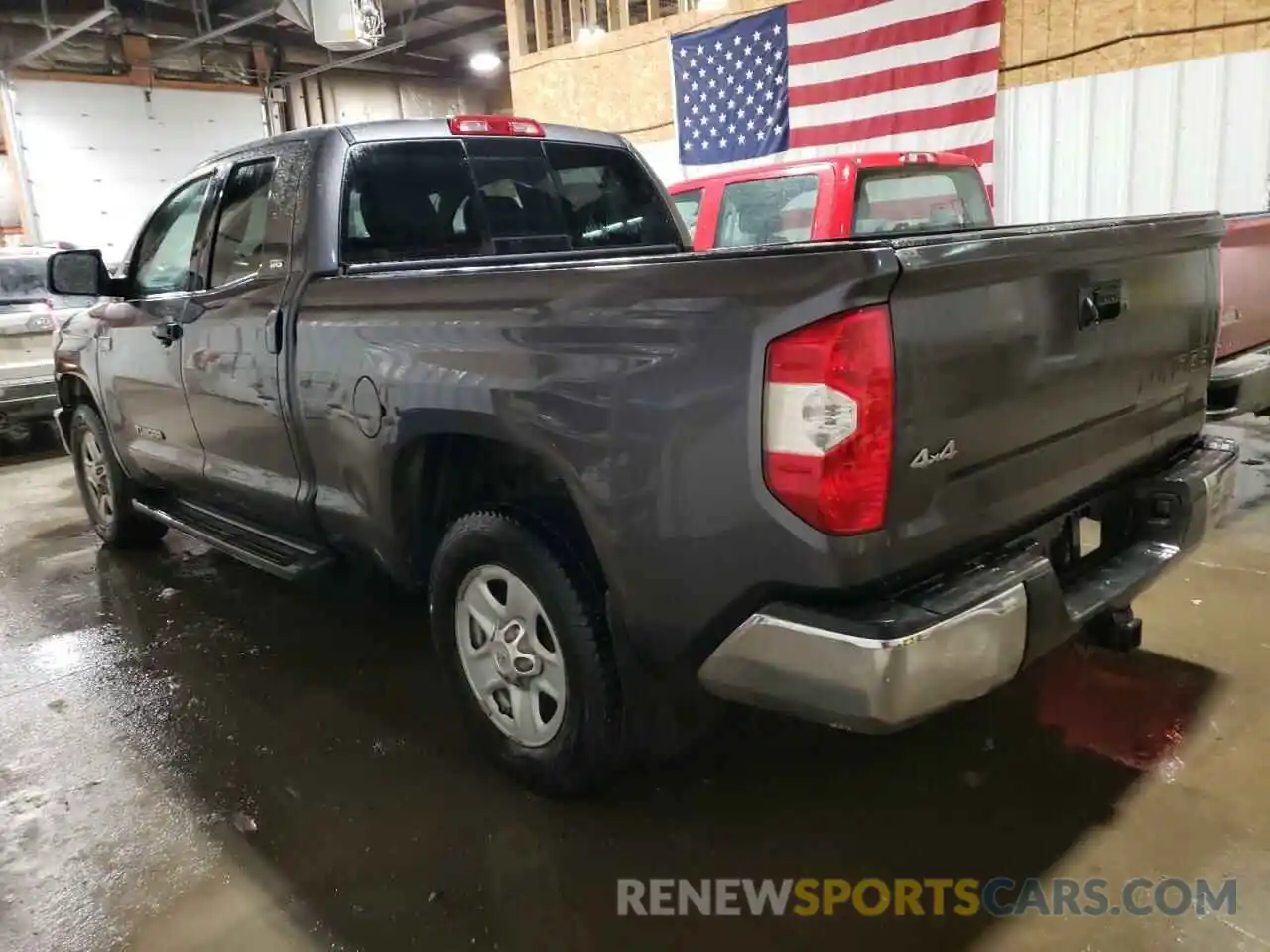 2 Photograph of a damaged car 5TFUY5F16KX805020 TOYOTA TUNDRA 2019