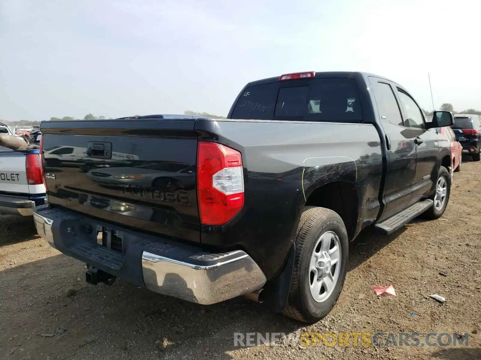 4 Photograph of a damaged car 5TFUY5F16KX813201 TOYOTA TUNDRA 2019