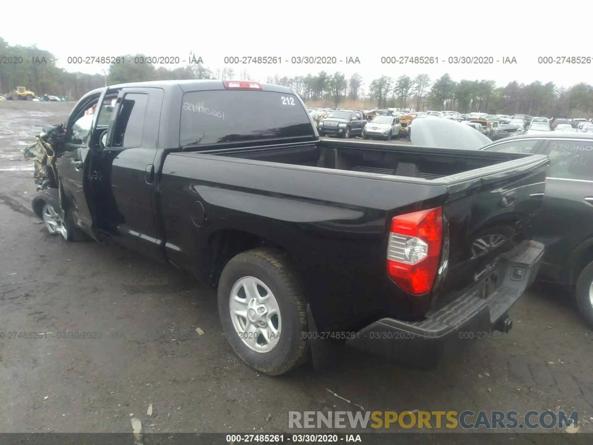 3 Photograph of a damaged car 5TFUY5F16KX818222 TOYOTA TUNDRA 2019