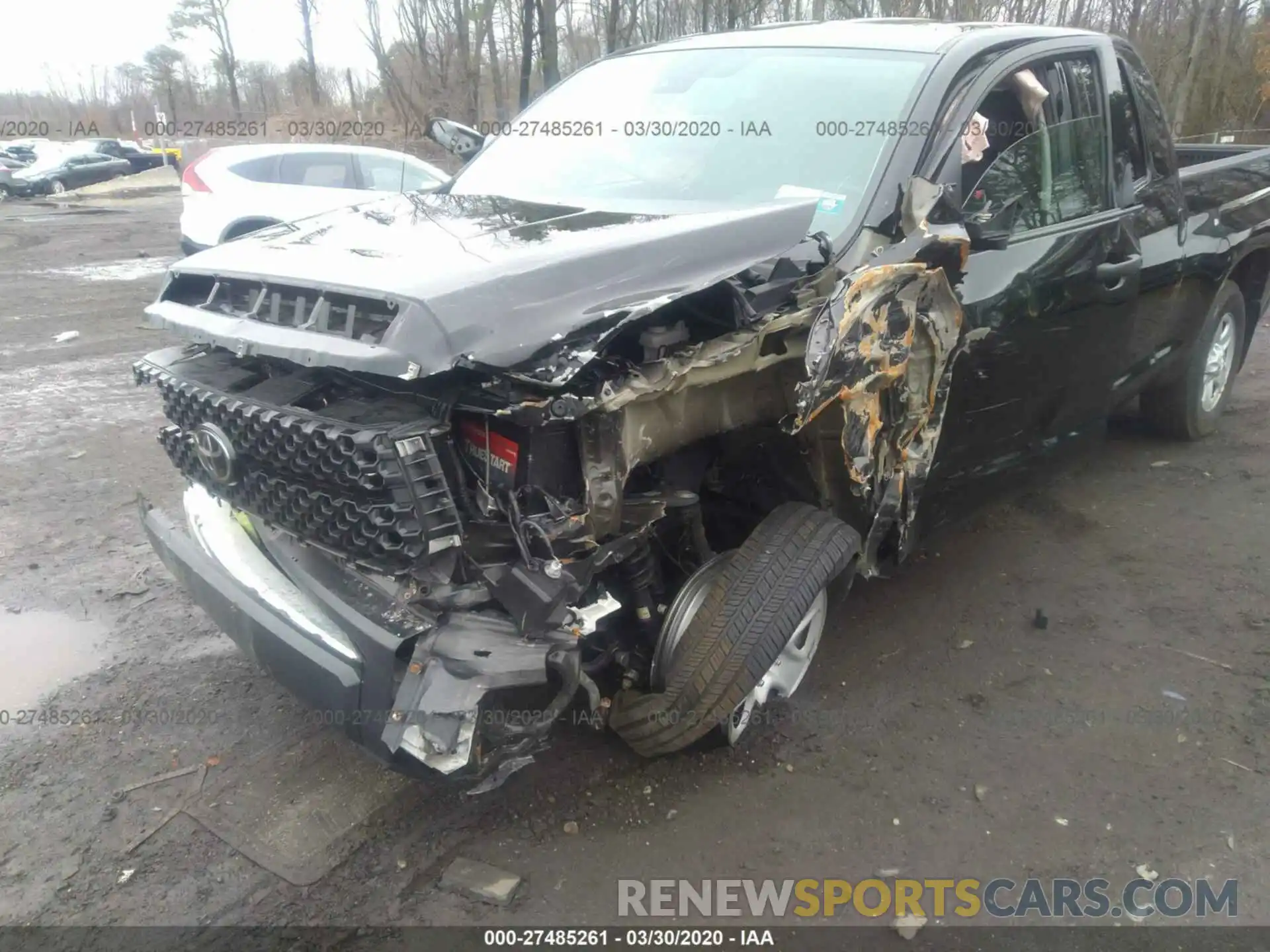 6 Photograph of a damaged car 5TFUY5F16KX818222 TOYOTA TUNDRA 2019