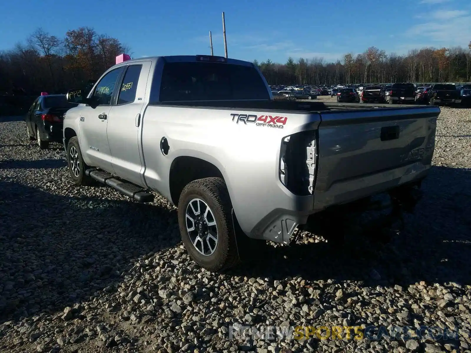 3 Photograph of a damaged car 5TFUY5F16KX842634 TOYOTA TUNDRA 2019