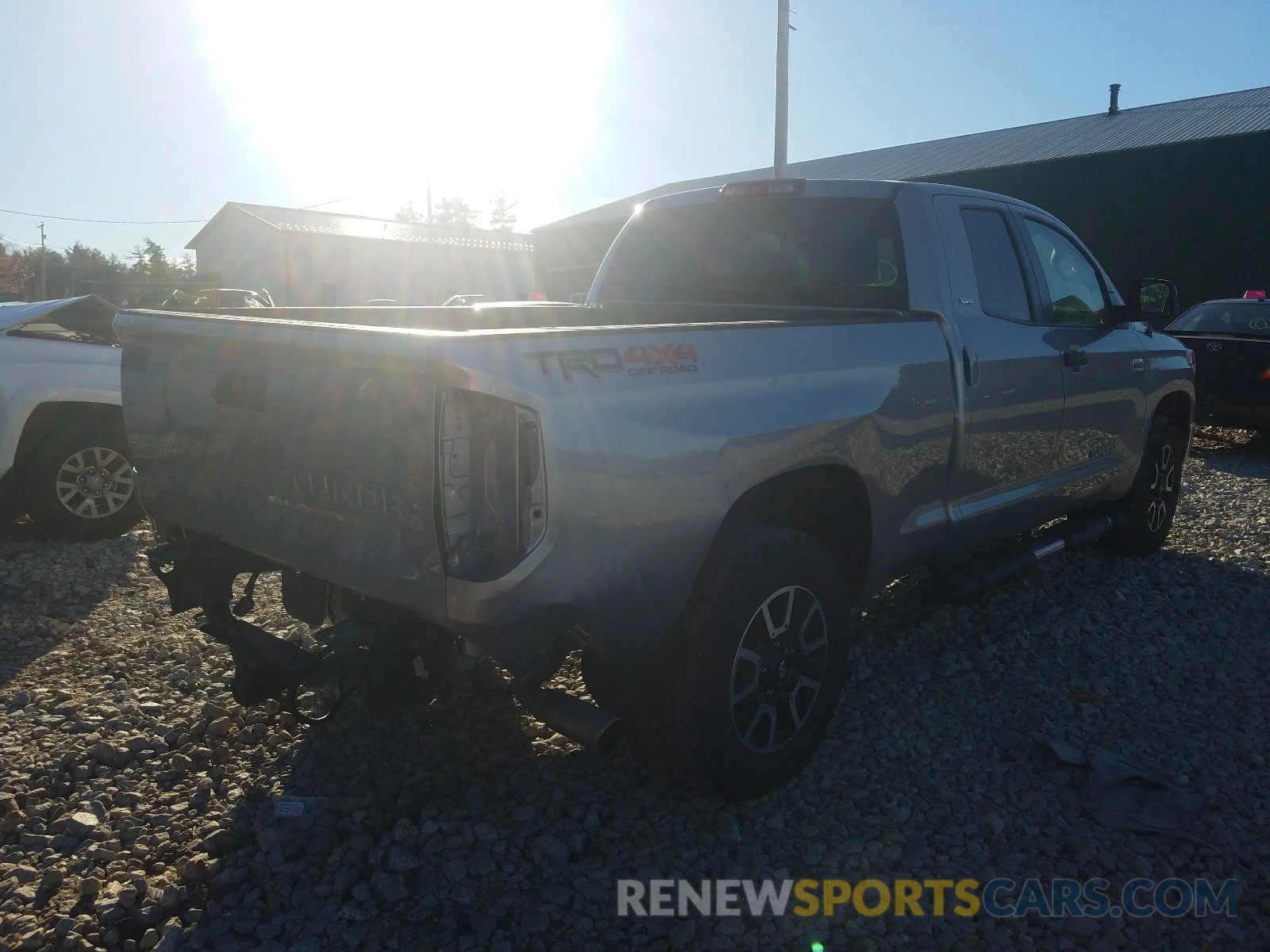 4 Photograph of a damaged car 5TFUY5F16KX842634 TOYOTA TUNDRA 2019