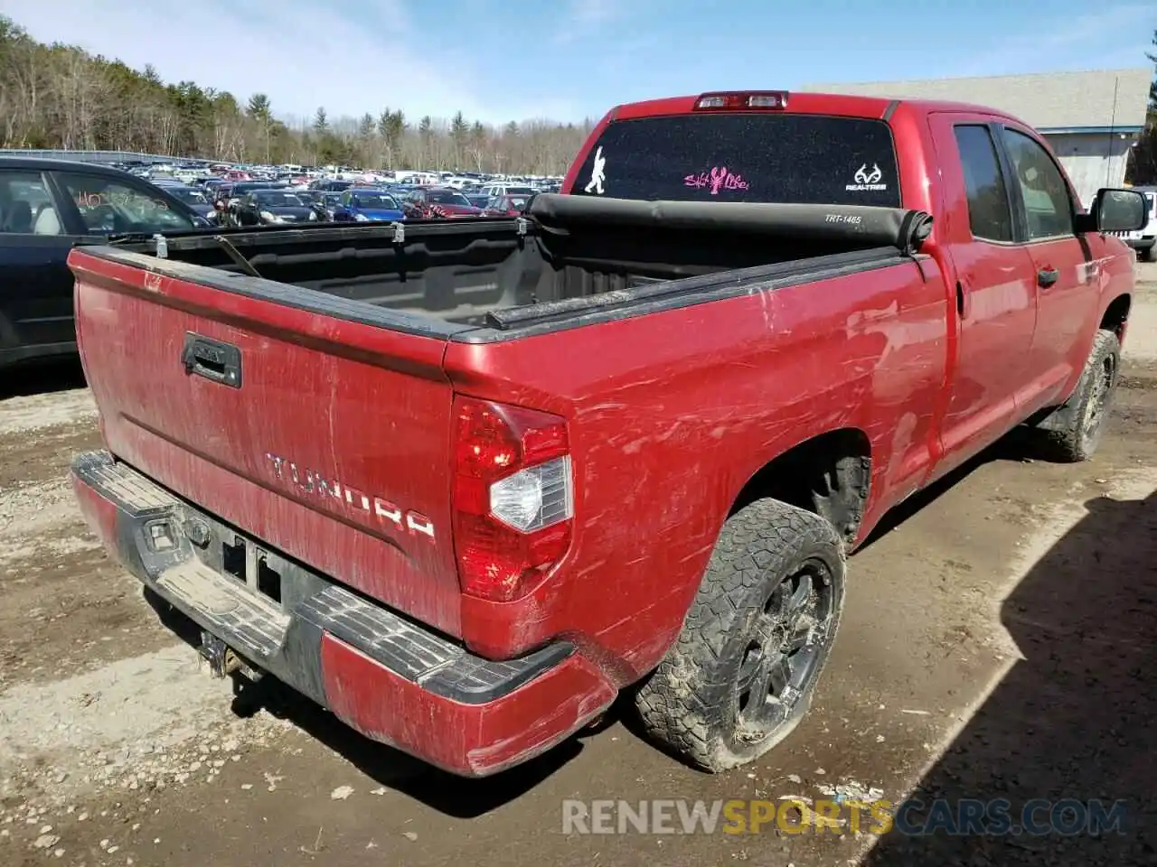 4 Photograph of a damaged car 5TFUY5F17KX804958 TOYOTA TUNDRA 2019