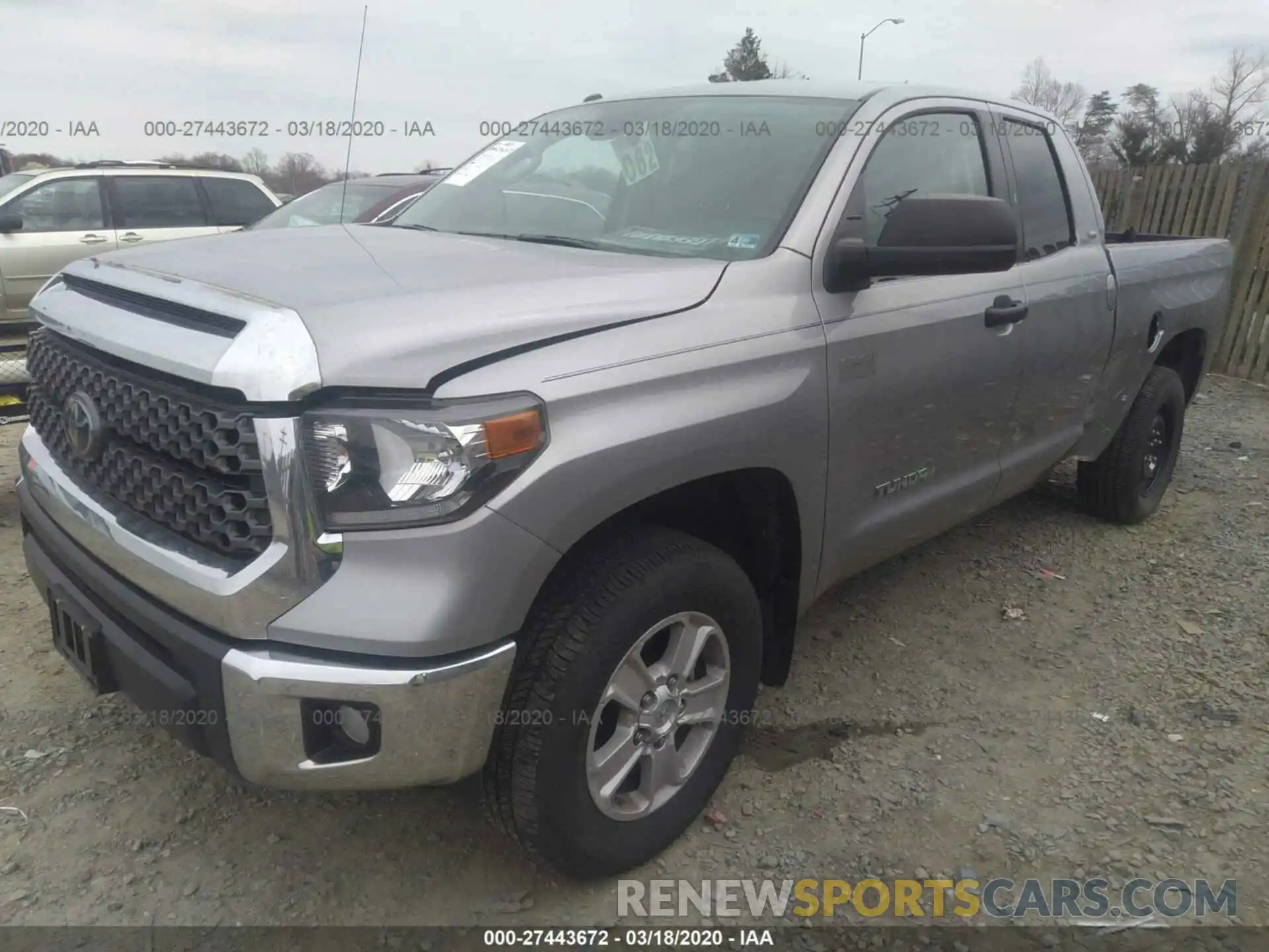 2 Photograph of a damaged car 5TFUY5F17KX815054 TOYOTA TUNDRA 2019