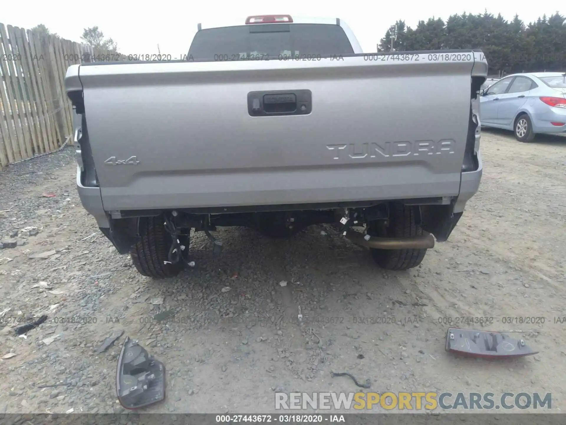 6 Photograph of a damaged car 5TFUY5F17KX815054 TOYOTA TUNDRA 2019