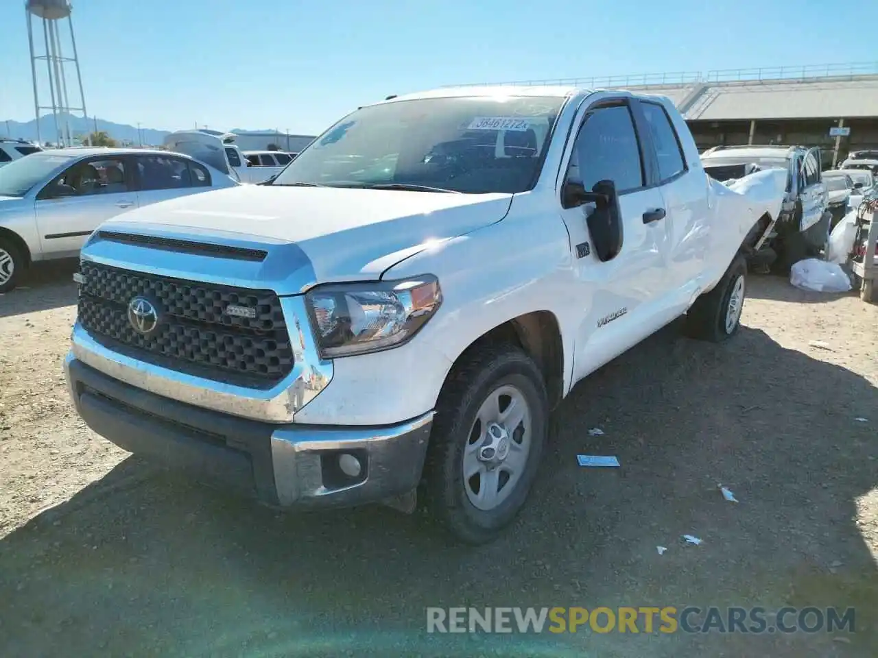 2 Photograph of a damaged car 5TFUY5F17KX830069 TOYOTA TUNDRA 2019