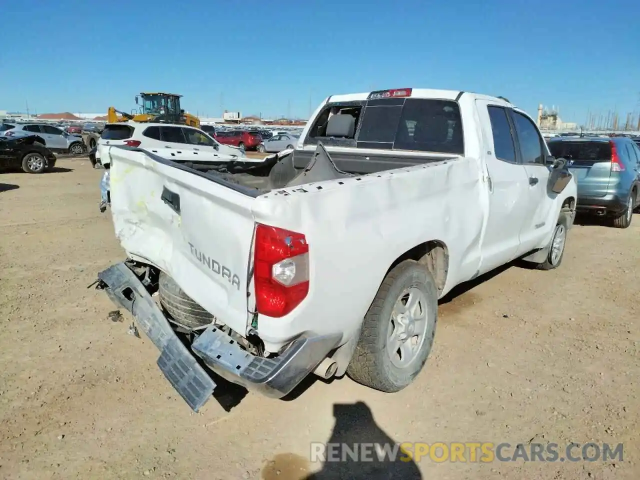 4 Photograph of a damaged car 5TFUY5F17KX830069 TOYOTA TUNDRA 2019