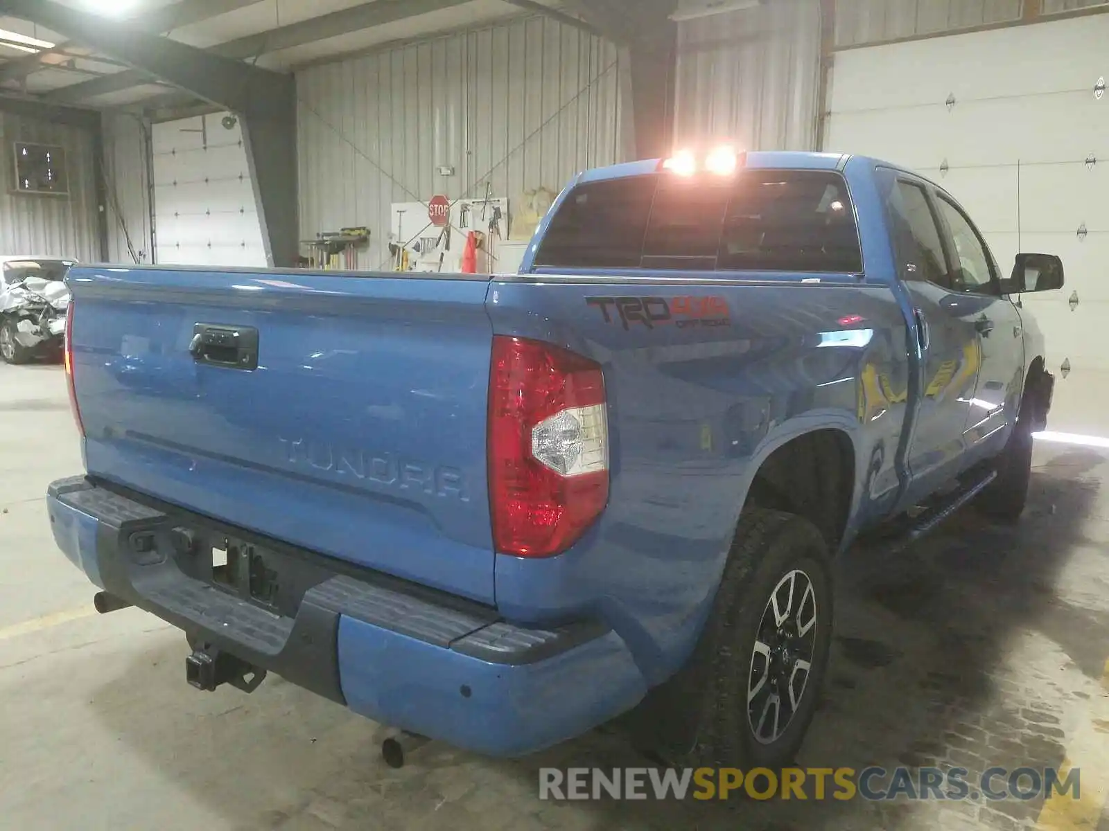 4 Photograph of a damaged car 5TFUY5F17KX847793 TOYOTA TUNDRA 2019