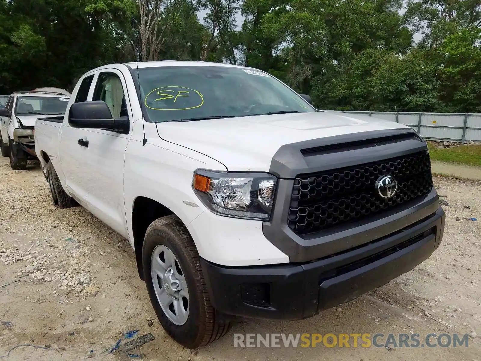 1 Photograph of a damaged car 5TFUY5F17KX848894 TOYOTA TUNDRA 2019