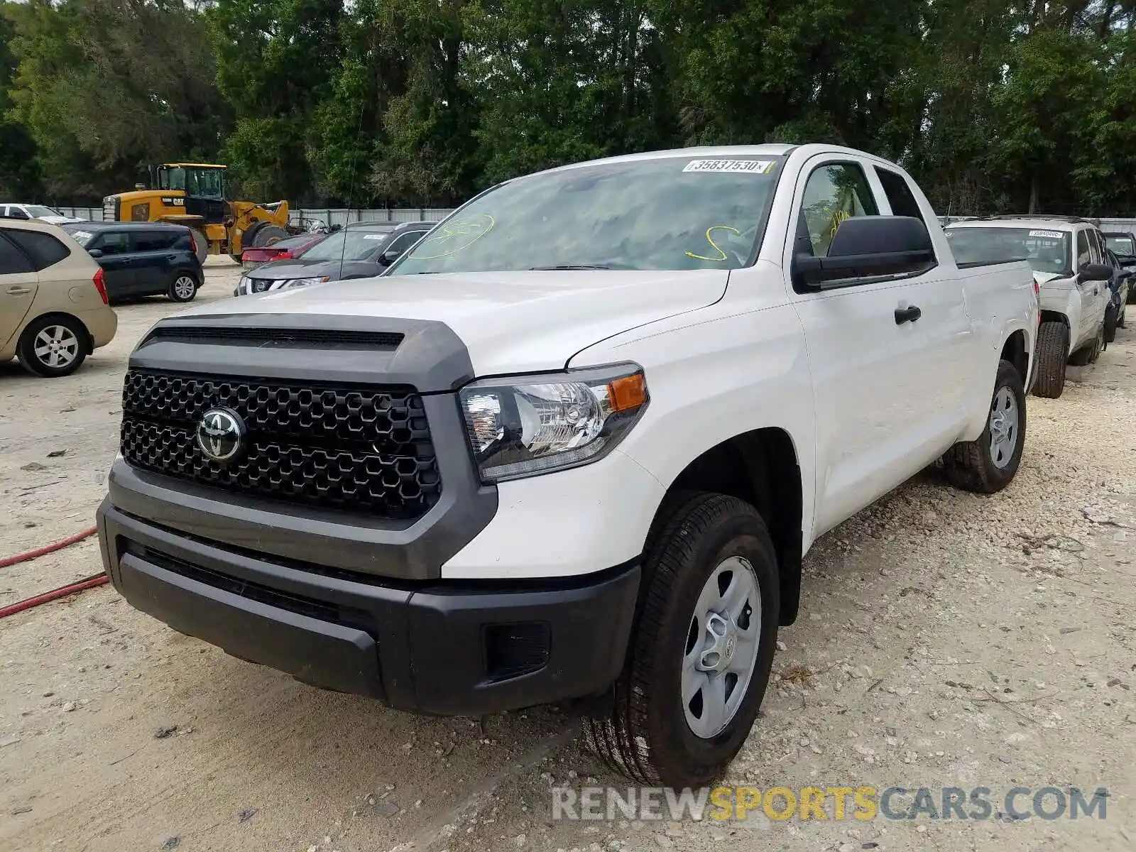 2 Photograph of a damaged car 5TFUY5F17KX848894 TOYOTA TUNDRA 2019