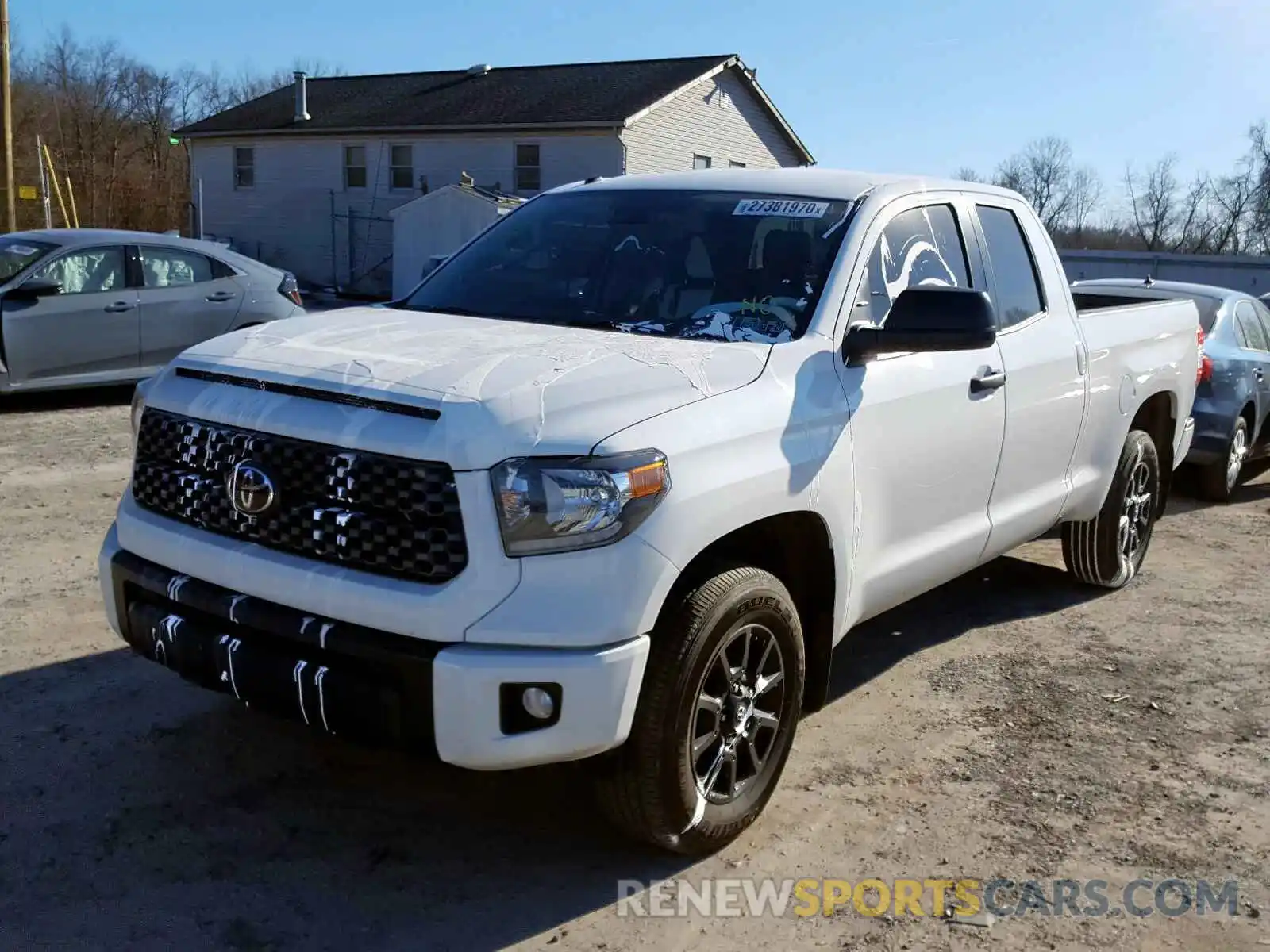 2 Photograph of a damaged car 5TFUY5F17KX853786 TOYOTA TUNDRA 2019