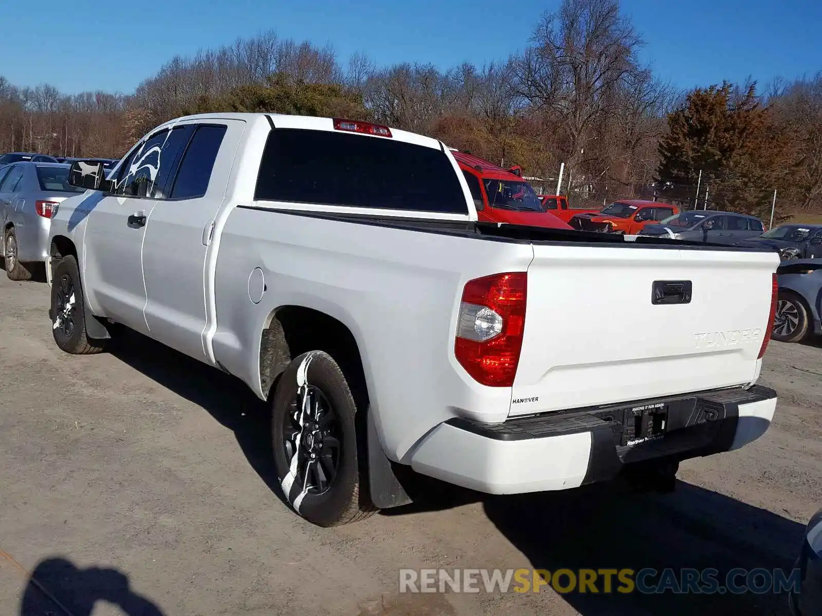 3 Photograph of a damaged car 5TFUY5F17KX853786 TOYOTA TUNDRA 2019