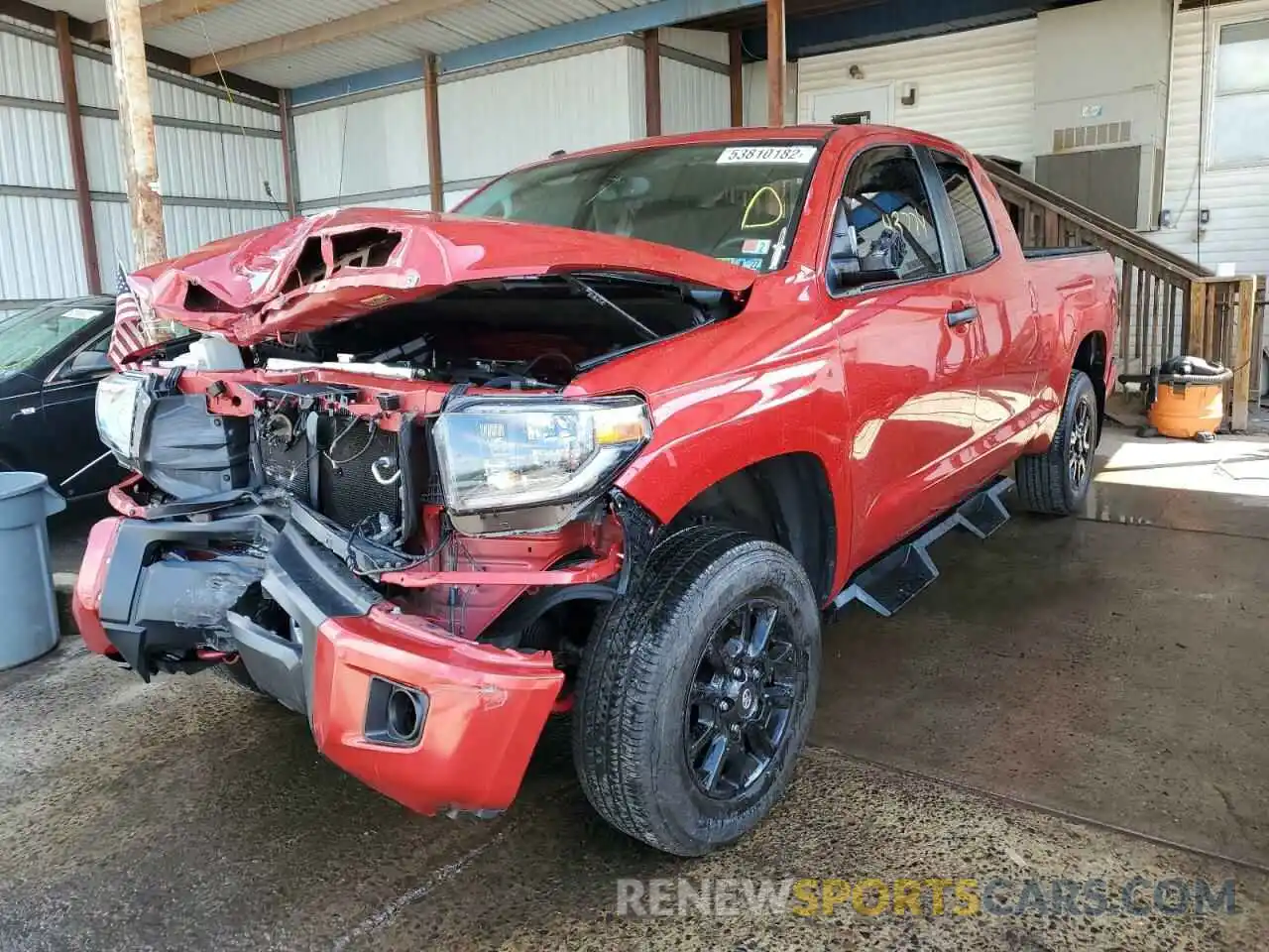 2 Photograph of a damaged car 5TFUY5F17KX854694 TOYOTA TUNDRA 2019