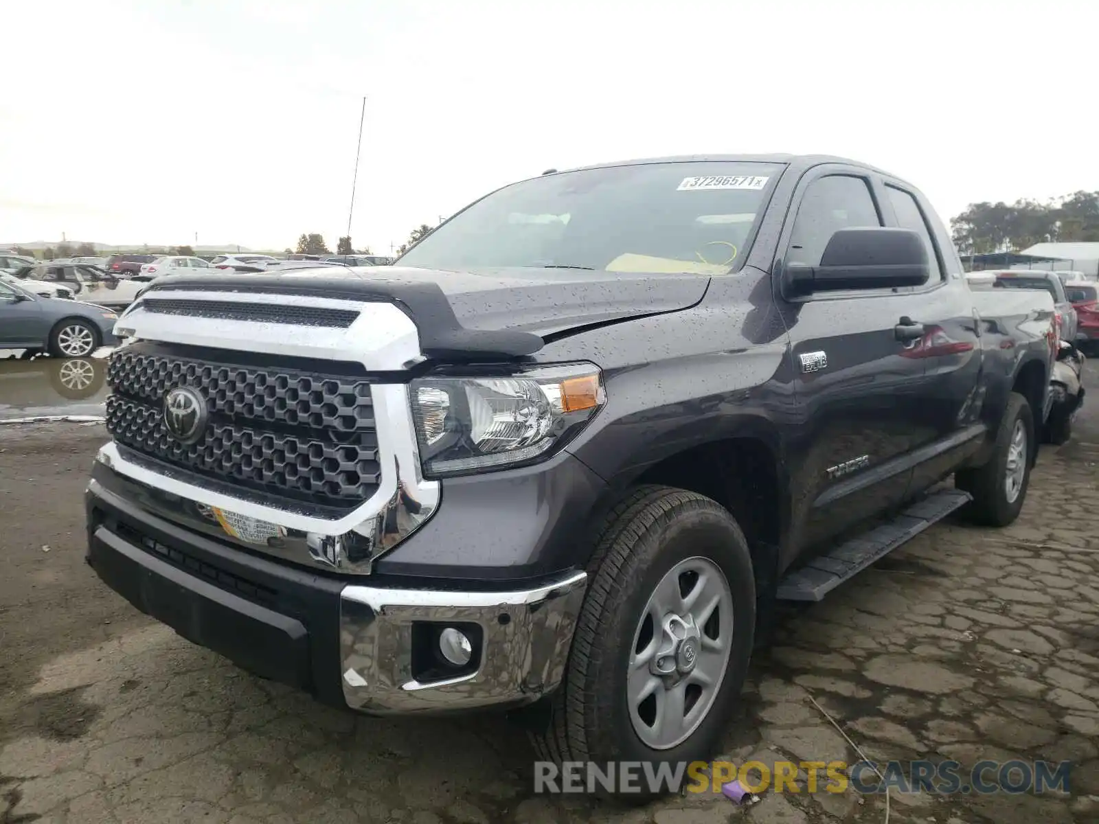 2 Photograph of a damaged car 5TFUY5F18KX799012 TOYOTA TUNDRA 2019