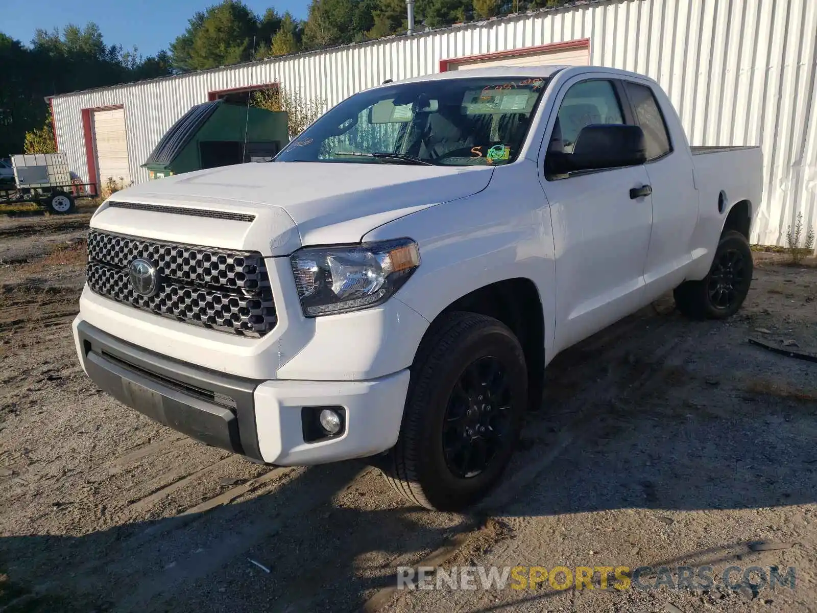 2 Photograph of a damaged car 5TFUY5F18KX801440 TOYOTA TUNDRA 2019